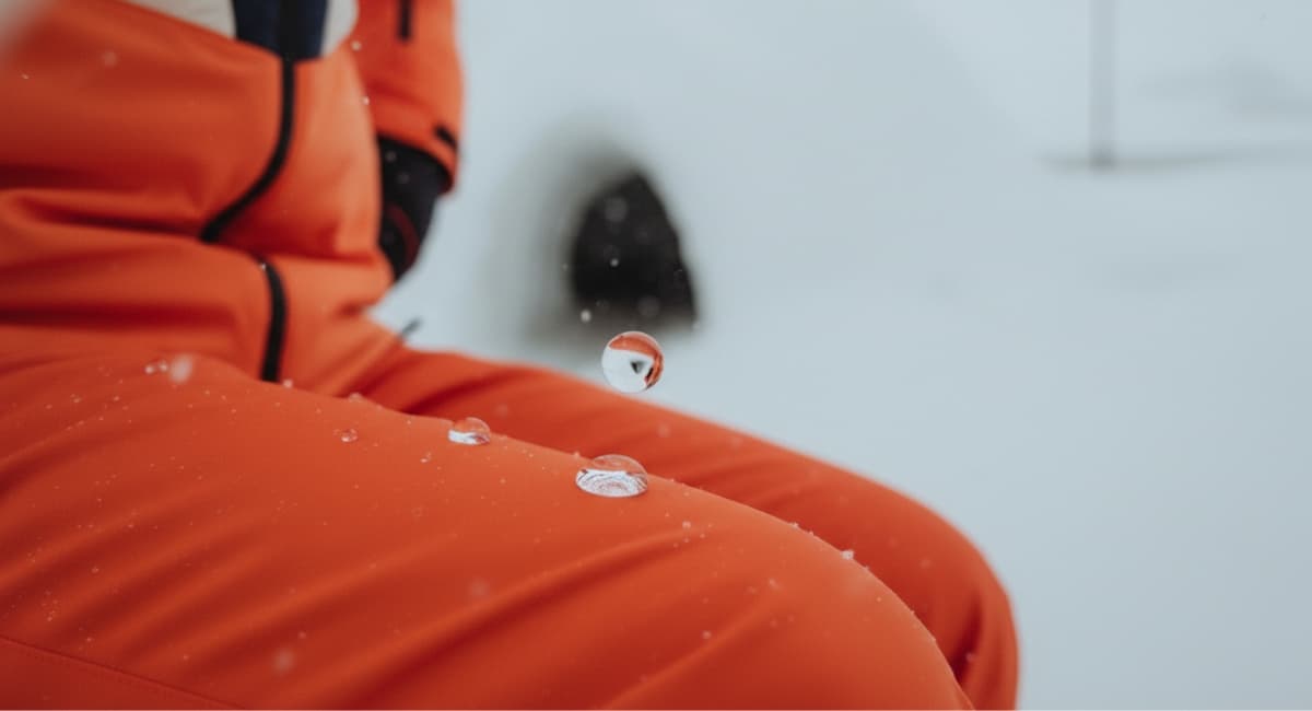 imperméabilité d'un pantalon de ski