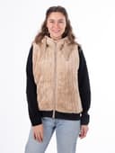 VESTE FEMME VAGUE TAUPE