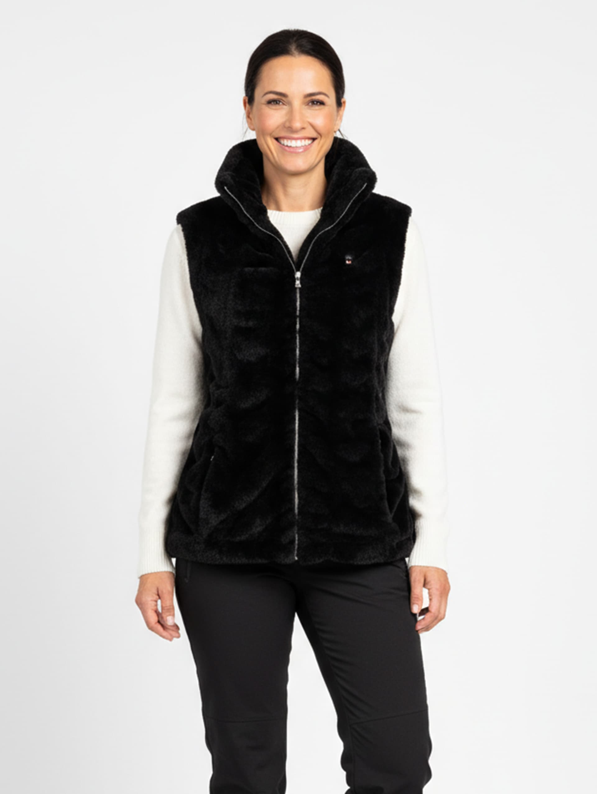 veste sans manches VAMPA - BLACK