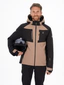 VESTE DE SKI HOMME VIGGO - CAPPUCCINO