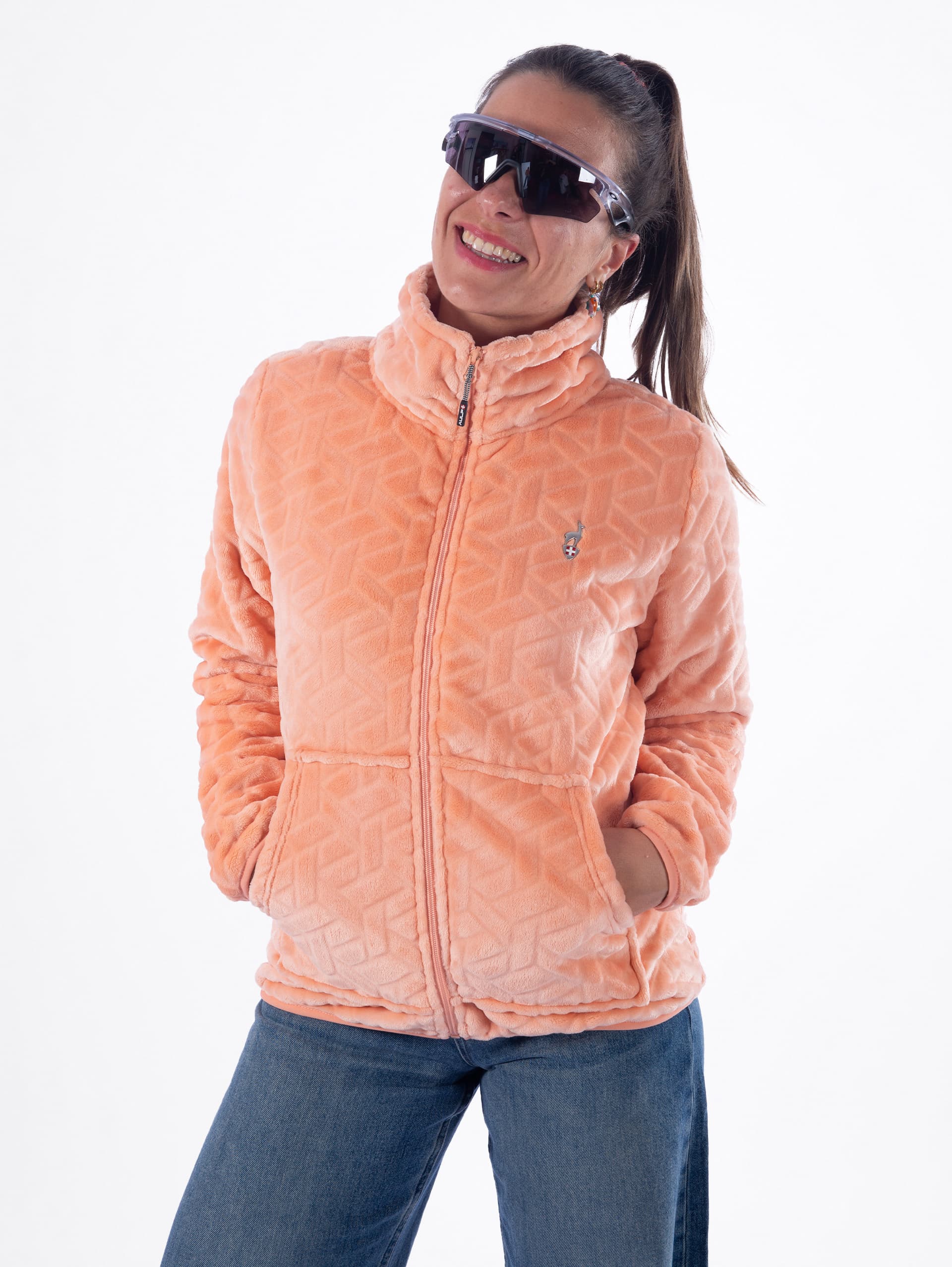POLAIRE FEMME VIRLO - PEACH