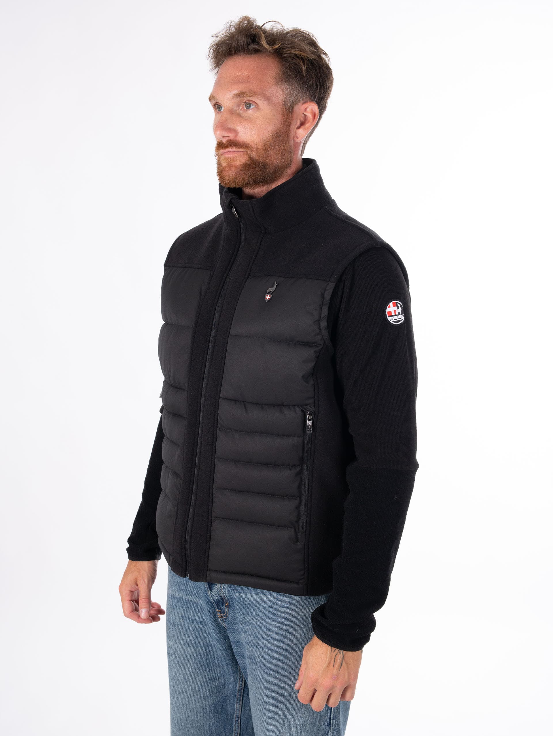 DOUDOUNE SANS MANCHES VLAKI - BLACK