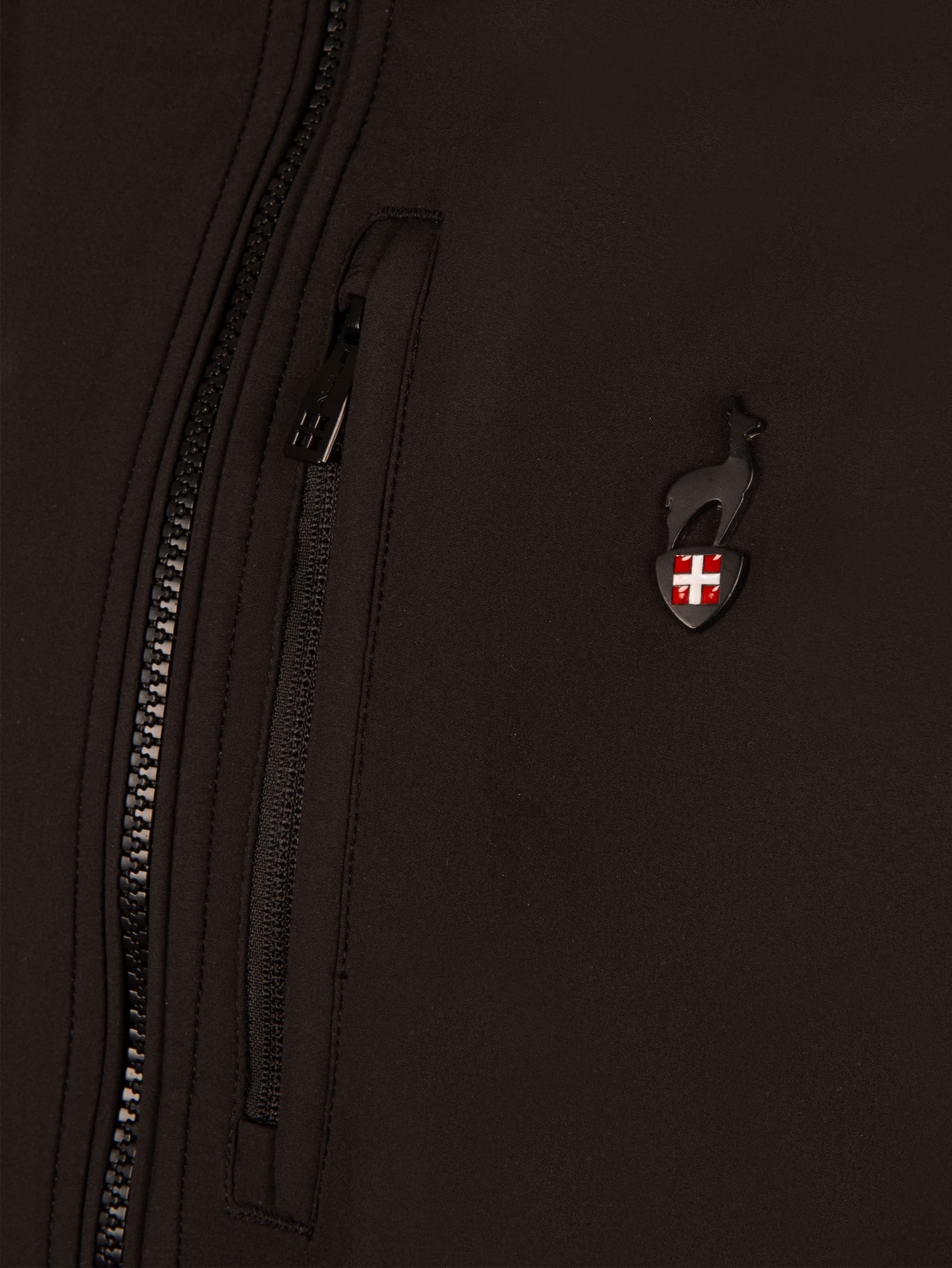 VESTE SOFTSHELL BRETT - BLACK