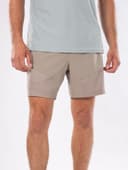 SHORT DE RANDONNEE HOMME BARAK - LIGHT KAKI