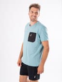 T-SHIRT BRAIM - MINERAL BLUE