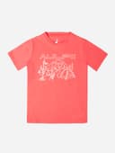 T-SHIRT BILLE - SCARLET