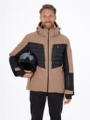 VESTE DE SKI HOMME CESAR - CAPPUCCINO