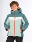VESTE DE SKI ENFANT CHAKA - CELADON