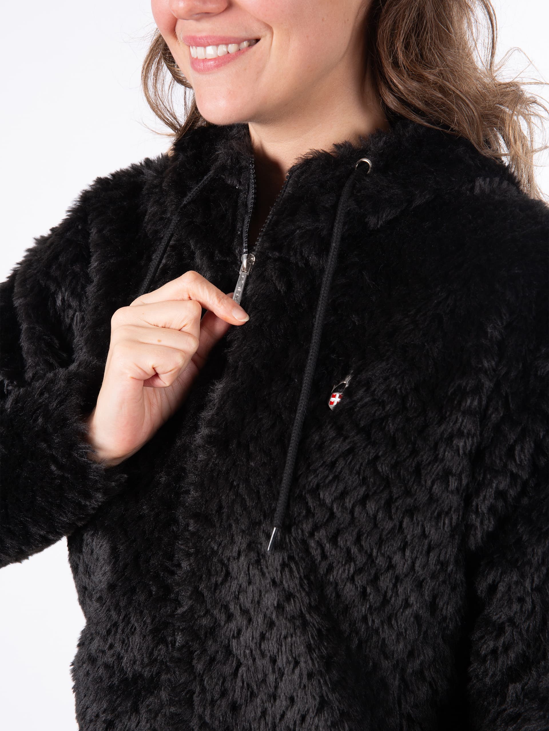 Fausse fourrure CORAH - BLACK