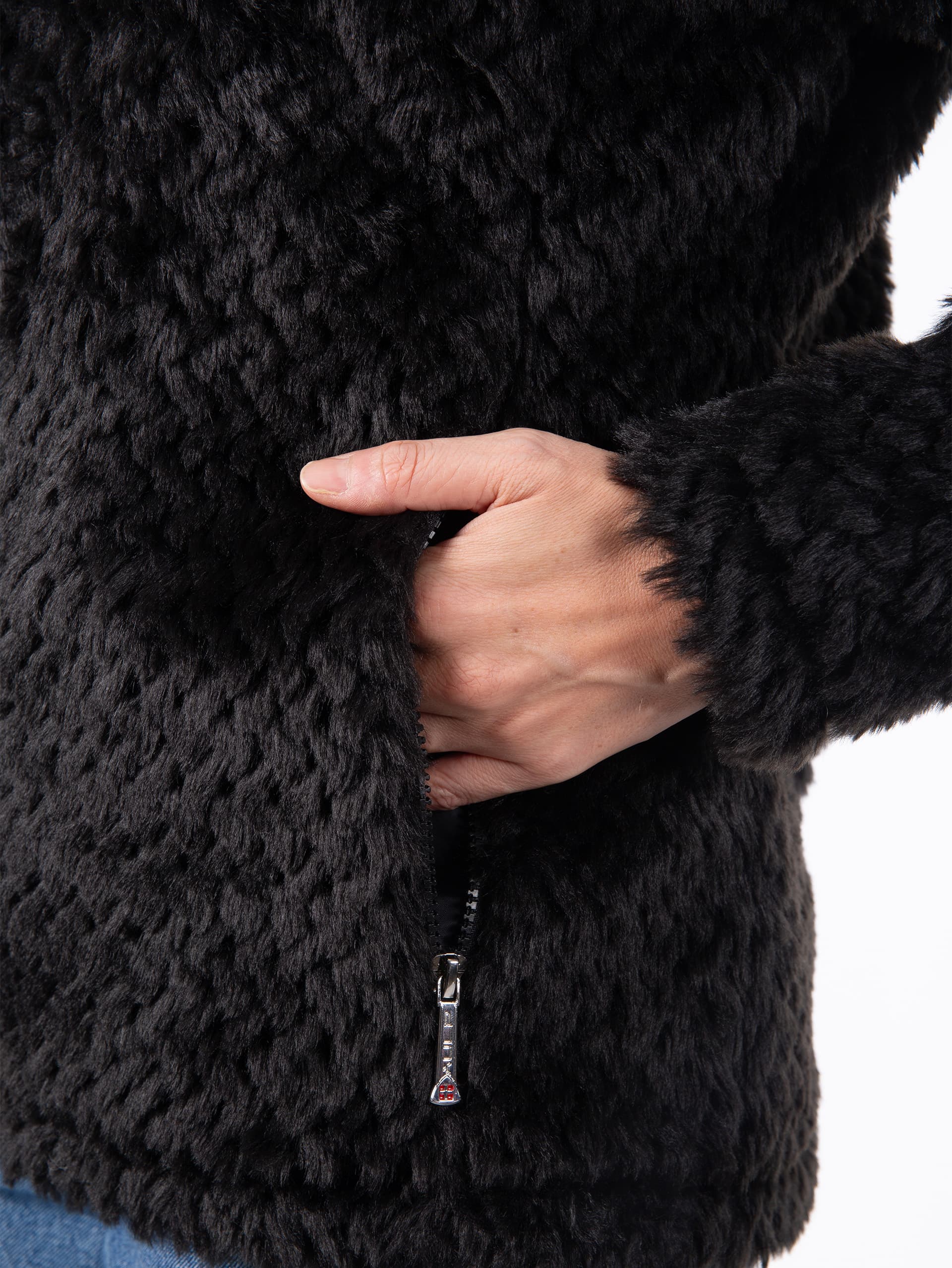 Fausse fourrure CORAH - BLACK
