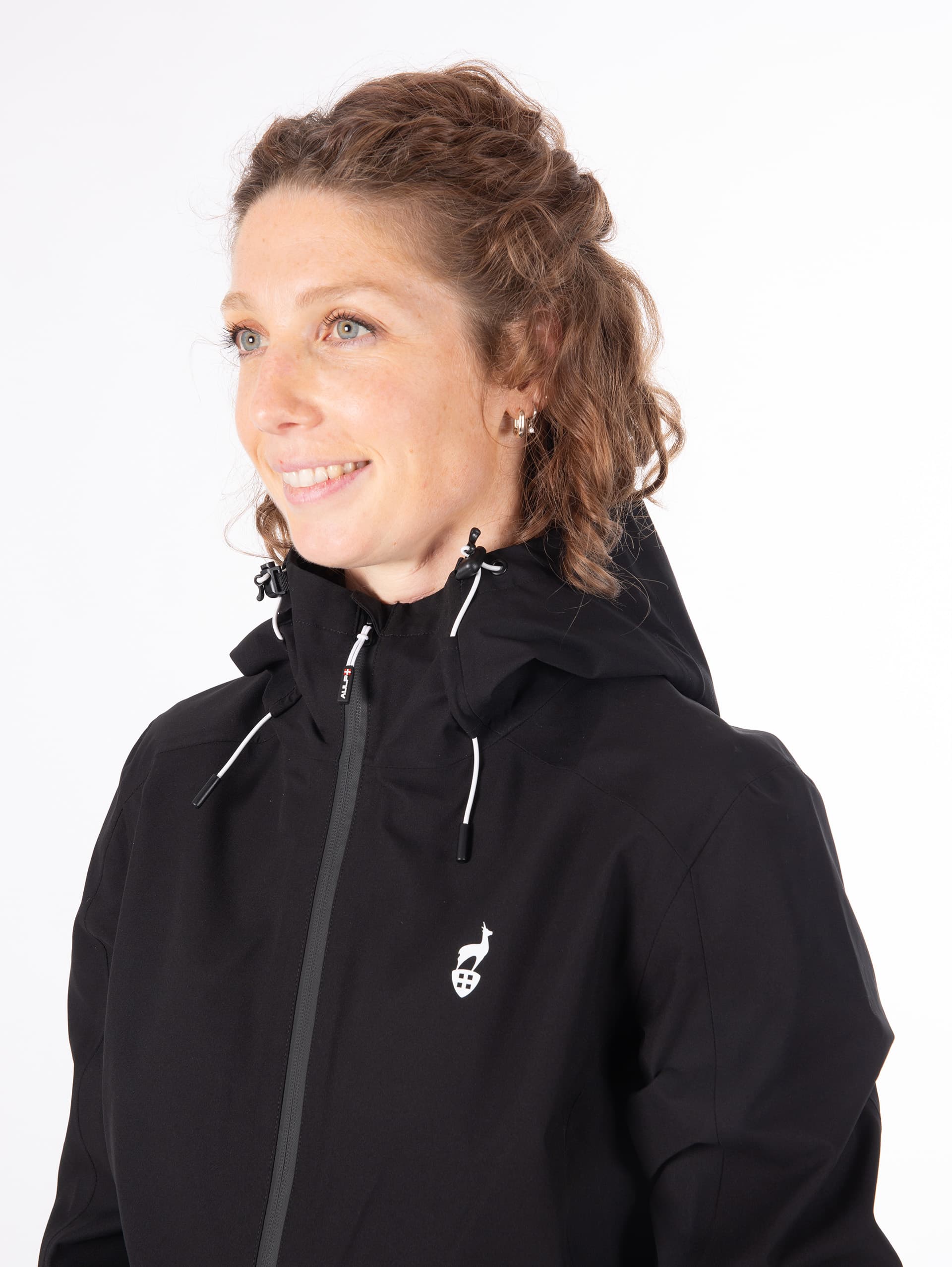 VESTE HARDSHELL CAREY FEMME - BLACK