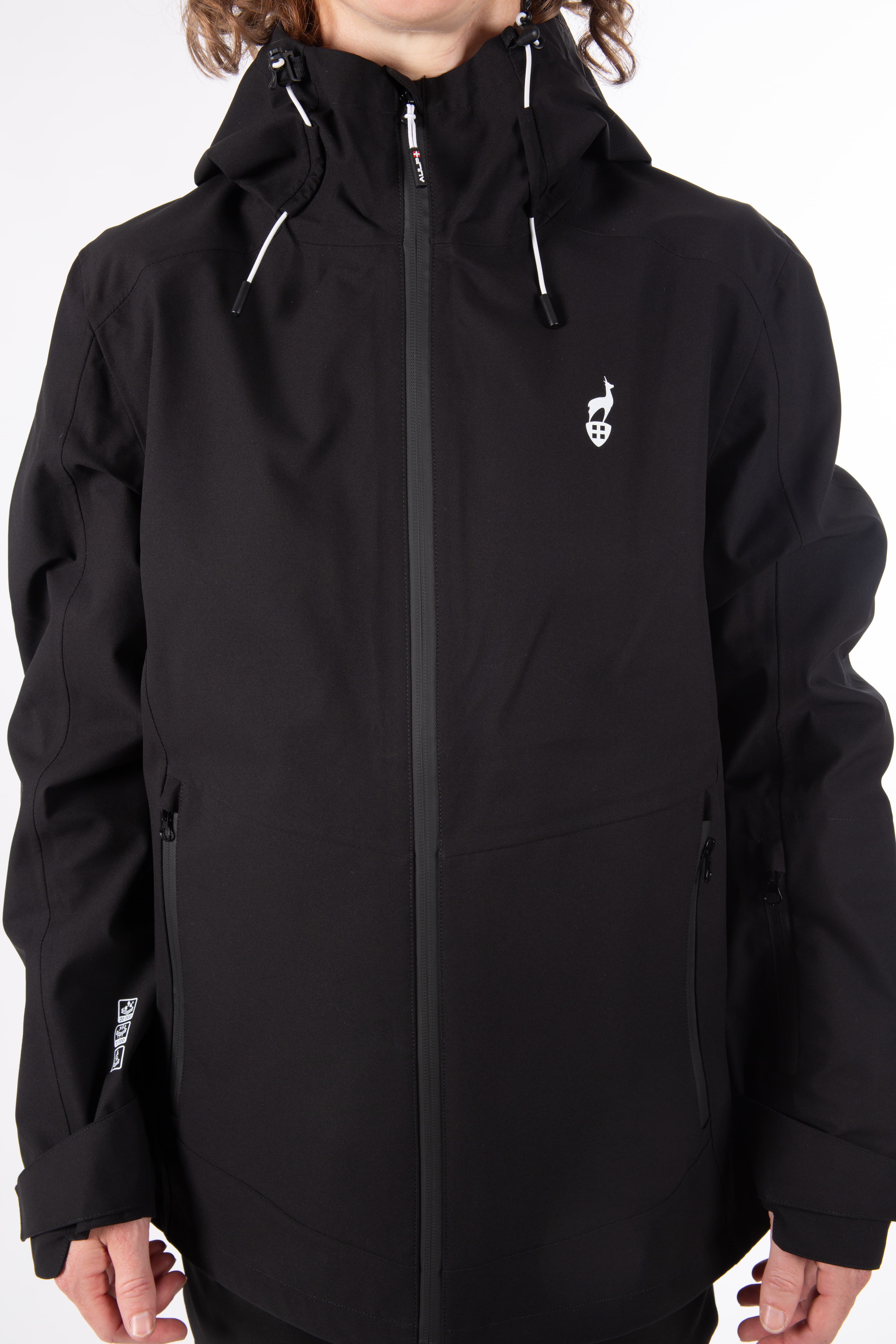 VESTE HARDSHELL CAREY FEMME - BLACK