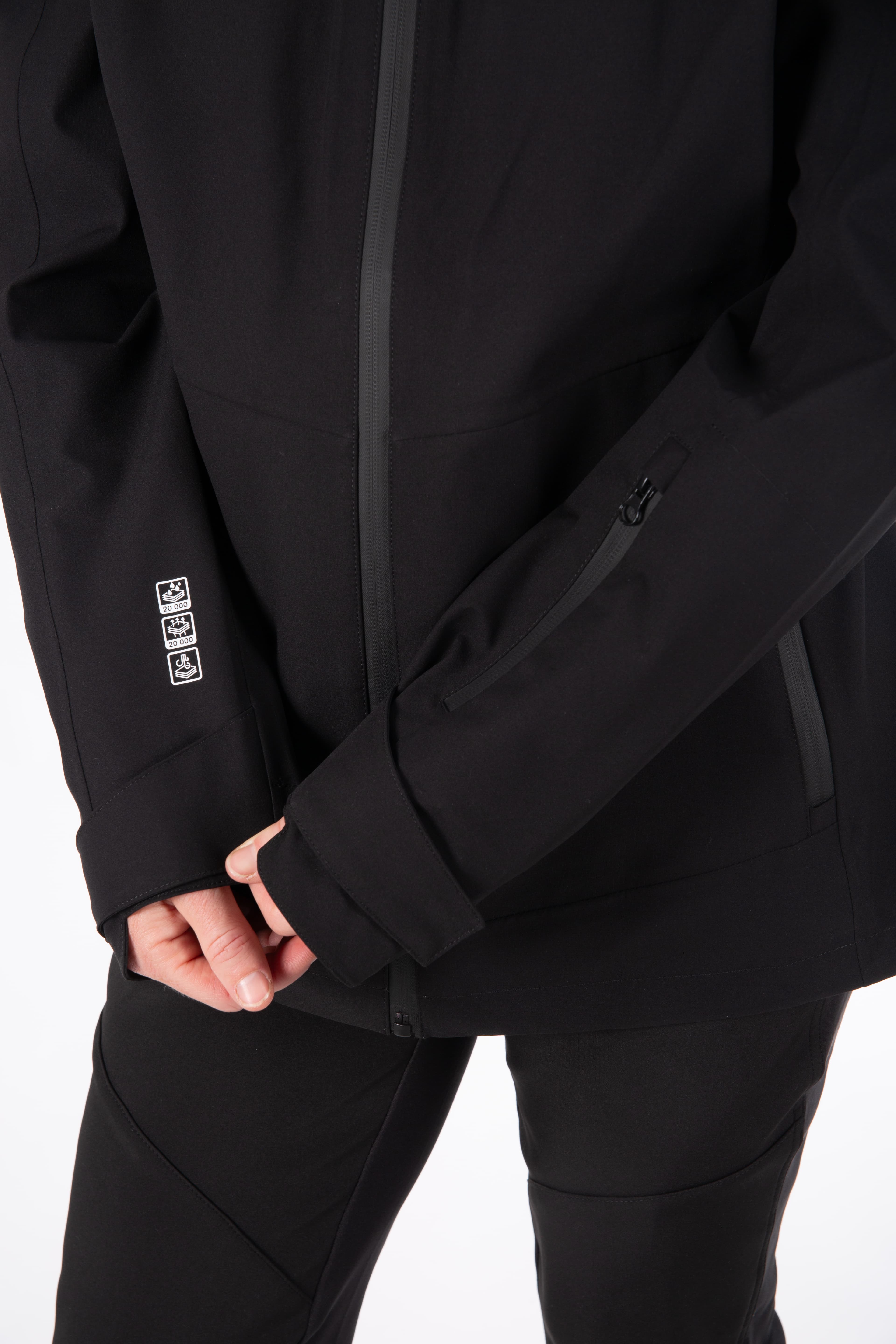 VESTE HARDSHELL CAREY FEMME - BLACK