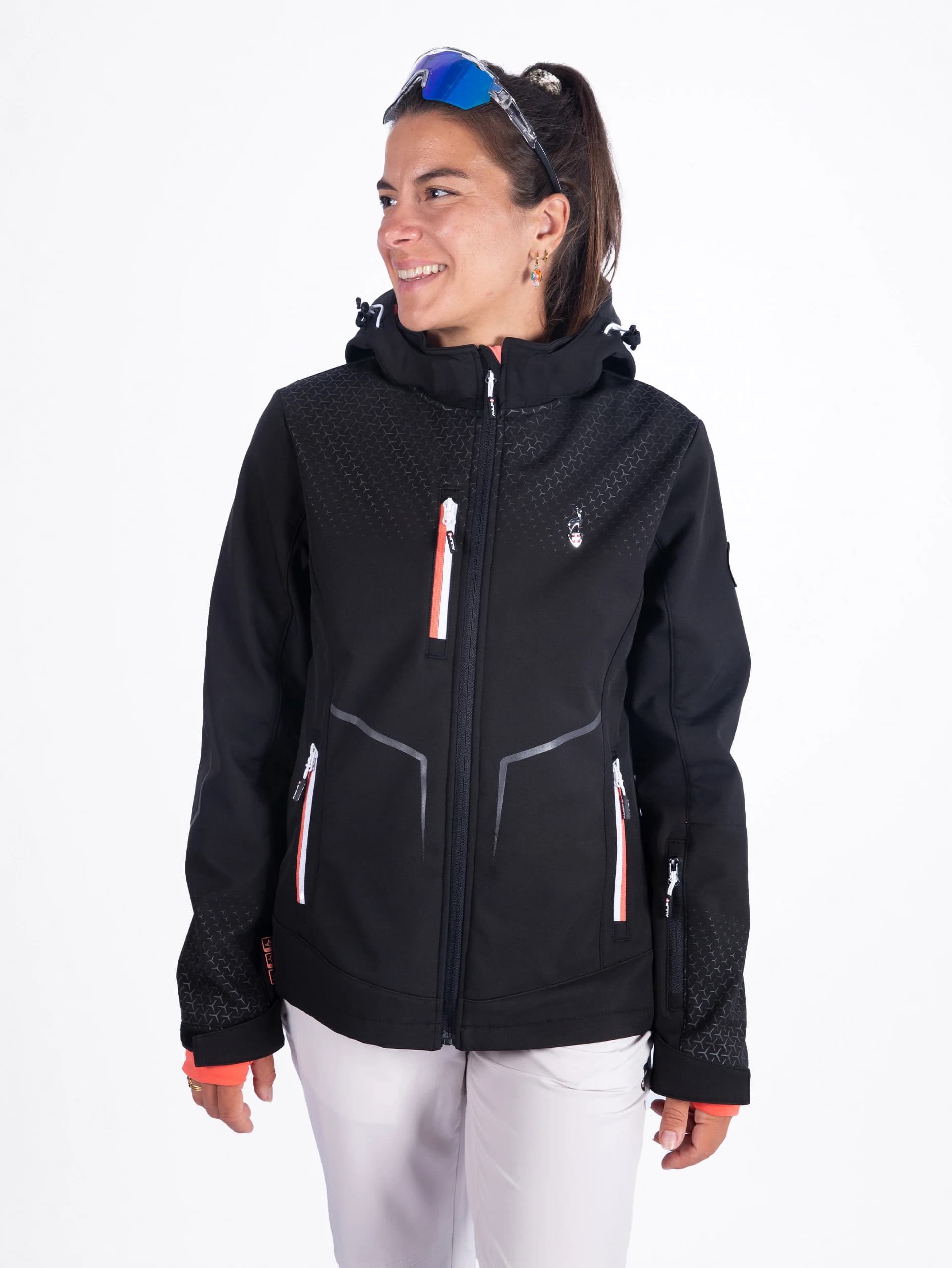 VESTE SOFTSHELL CURRY - BLACK