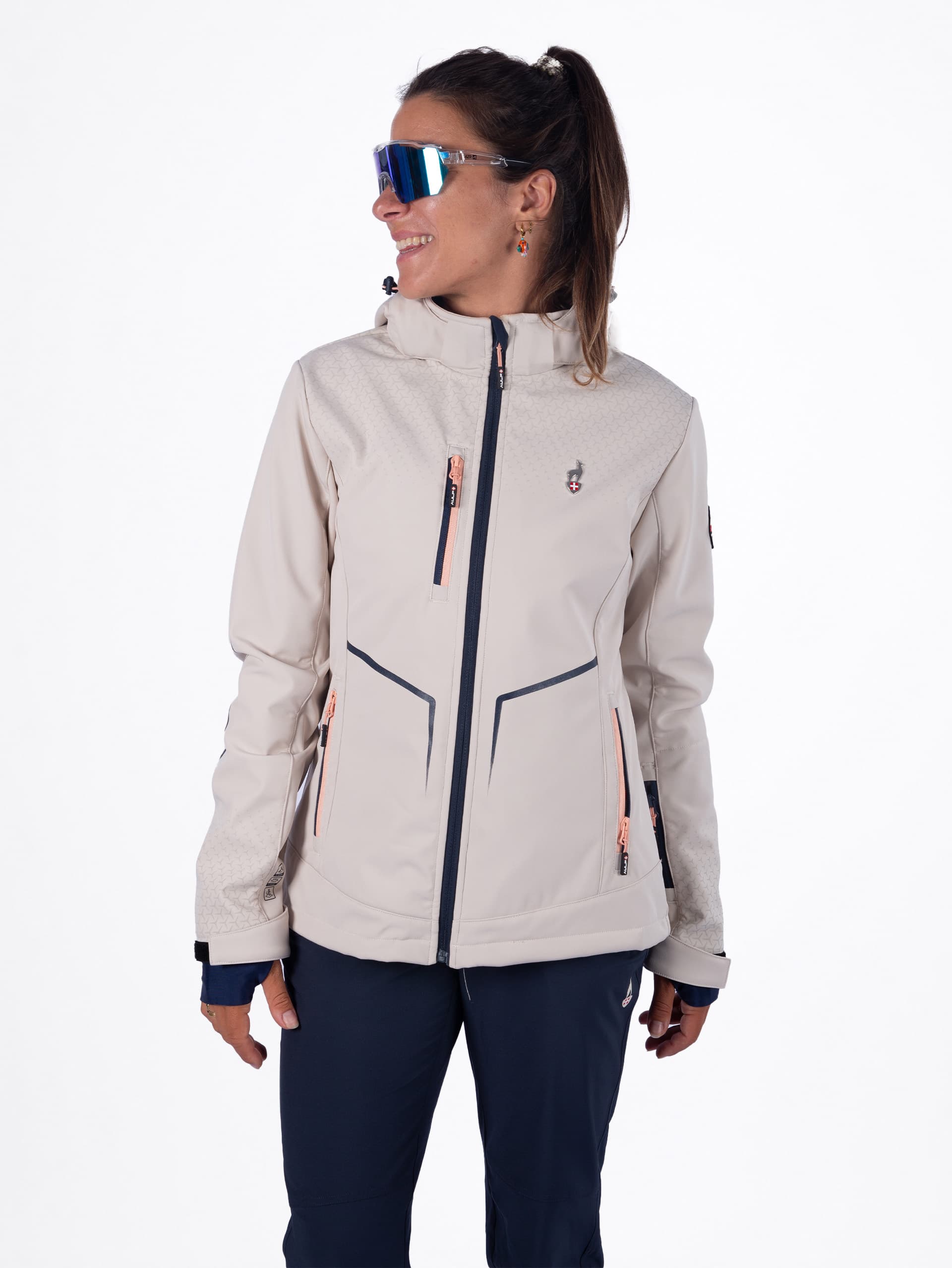 VESTE SOFTSHELL CURRY - SAND
