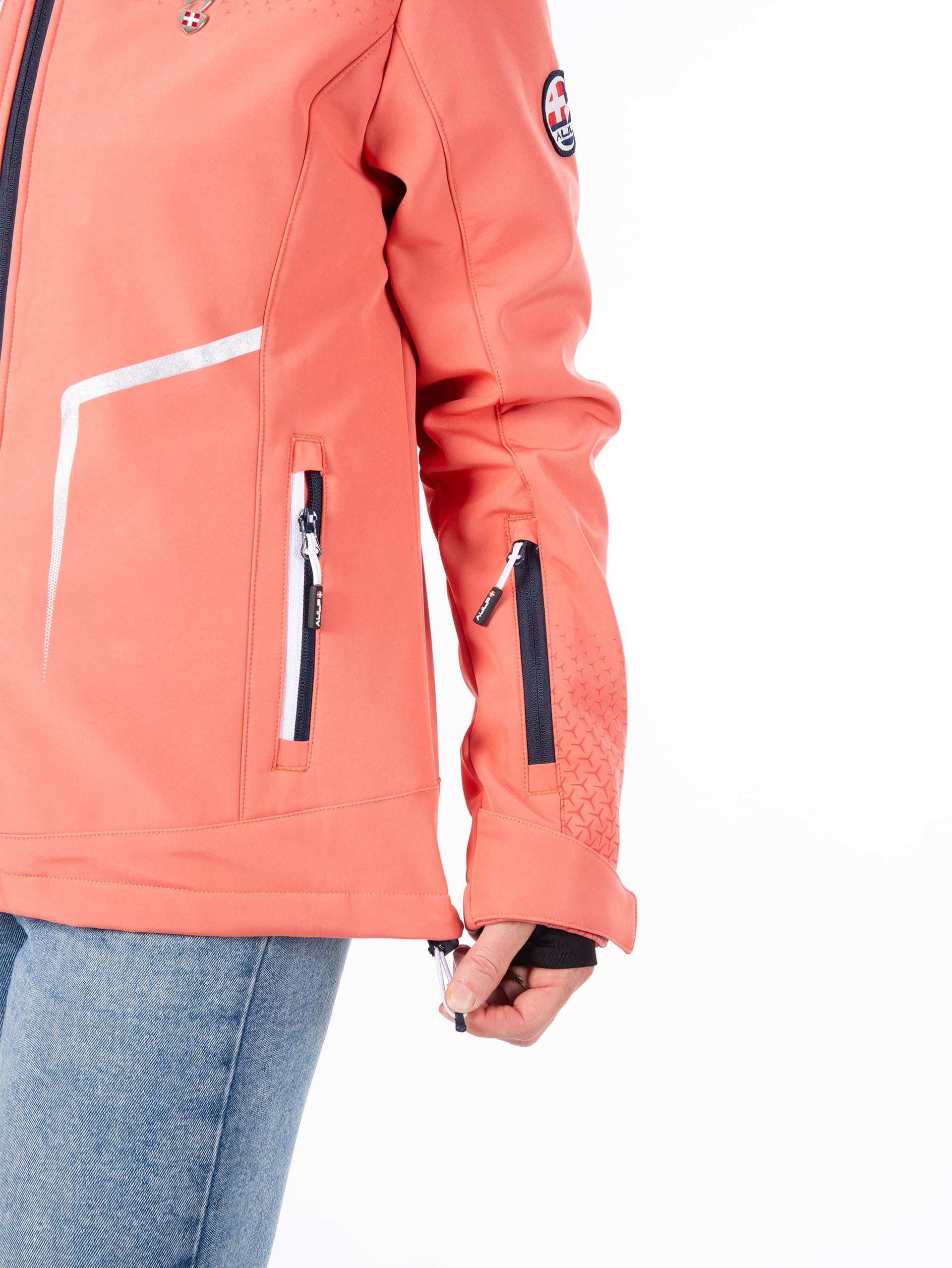 VESTE SOFTSHELL CURRY - HBISCUS
