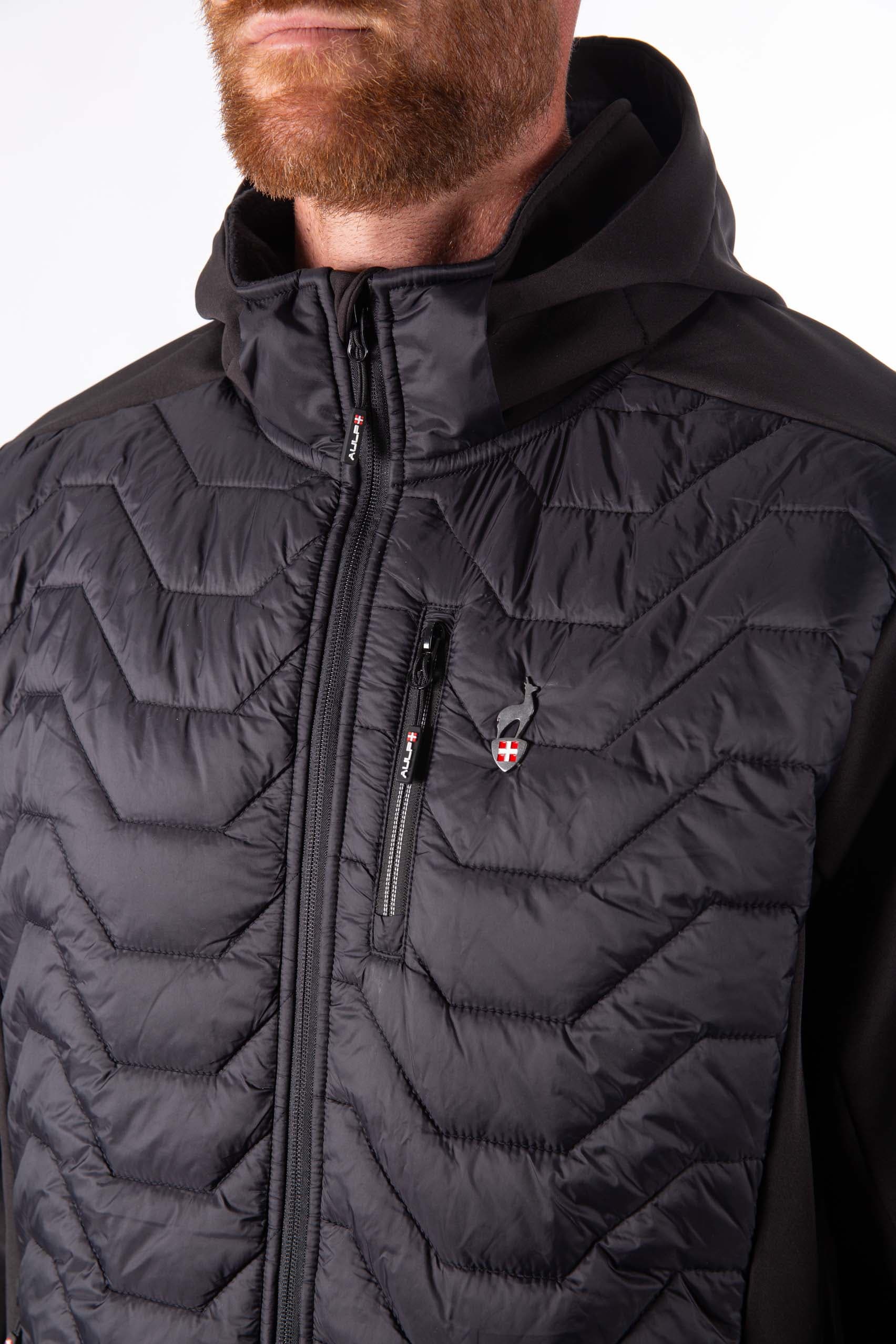 VESTE HYBRIDE HOMME CLINT - BLACK 1