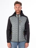VESTE HYBRIDE HOMME CLINT - BARK 1