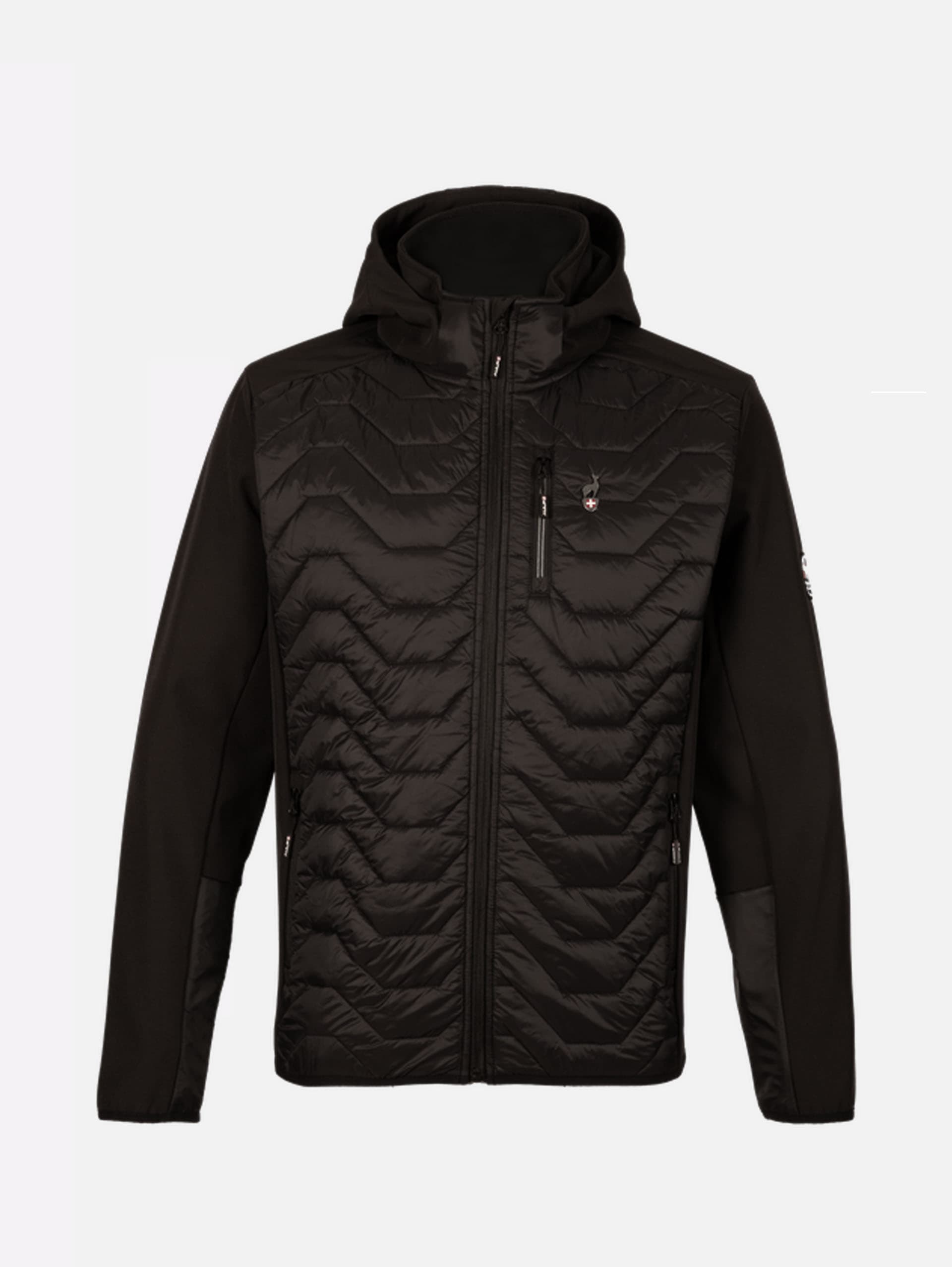 VESTE HYBRIDE HOMME CLINT - BLACK 1