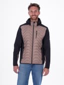 VESTE HYBRIDE HOMME CLINT - CAPPUCCINO