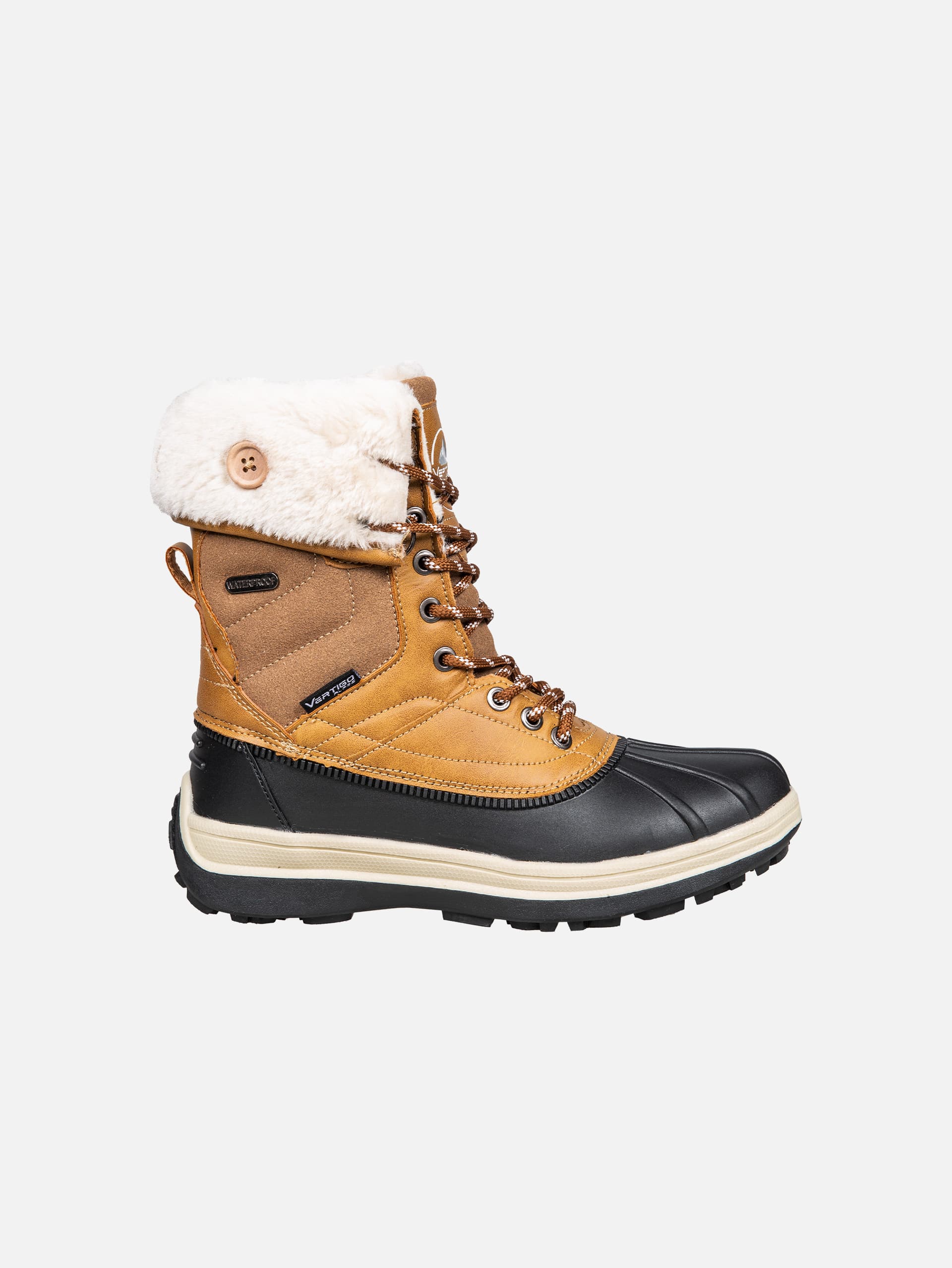 BOTTES DE NEIGE FEMME OLANE - CAMEL