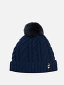 BONNET FEMME AULP POMPON NAVY