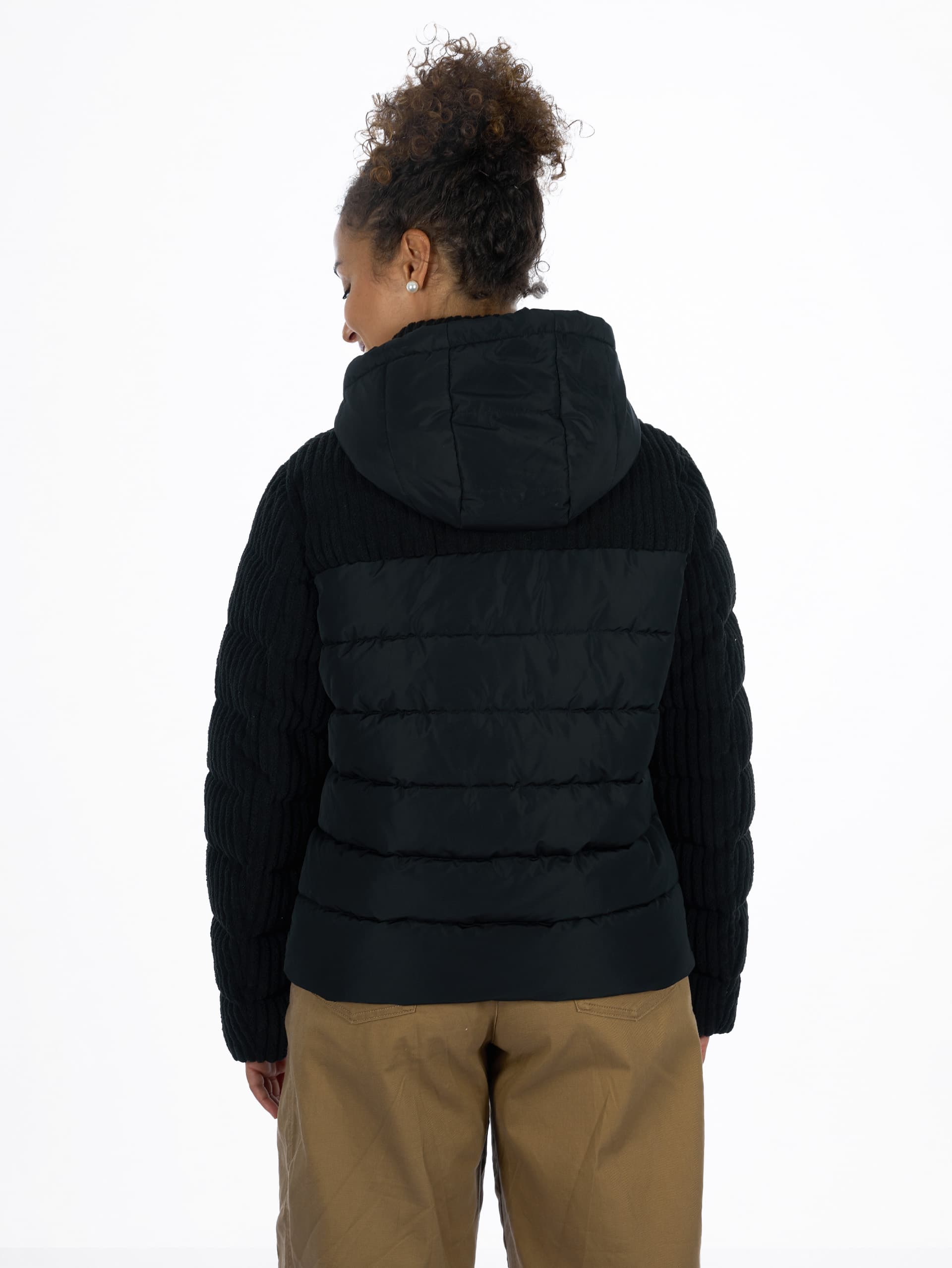 Women's Padded Jacket CATEY - BLACK