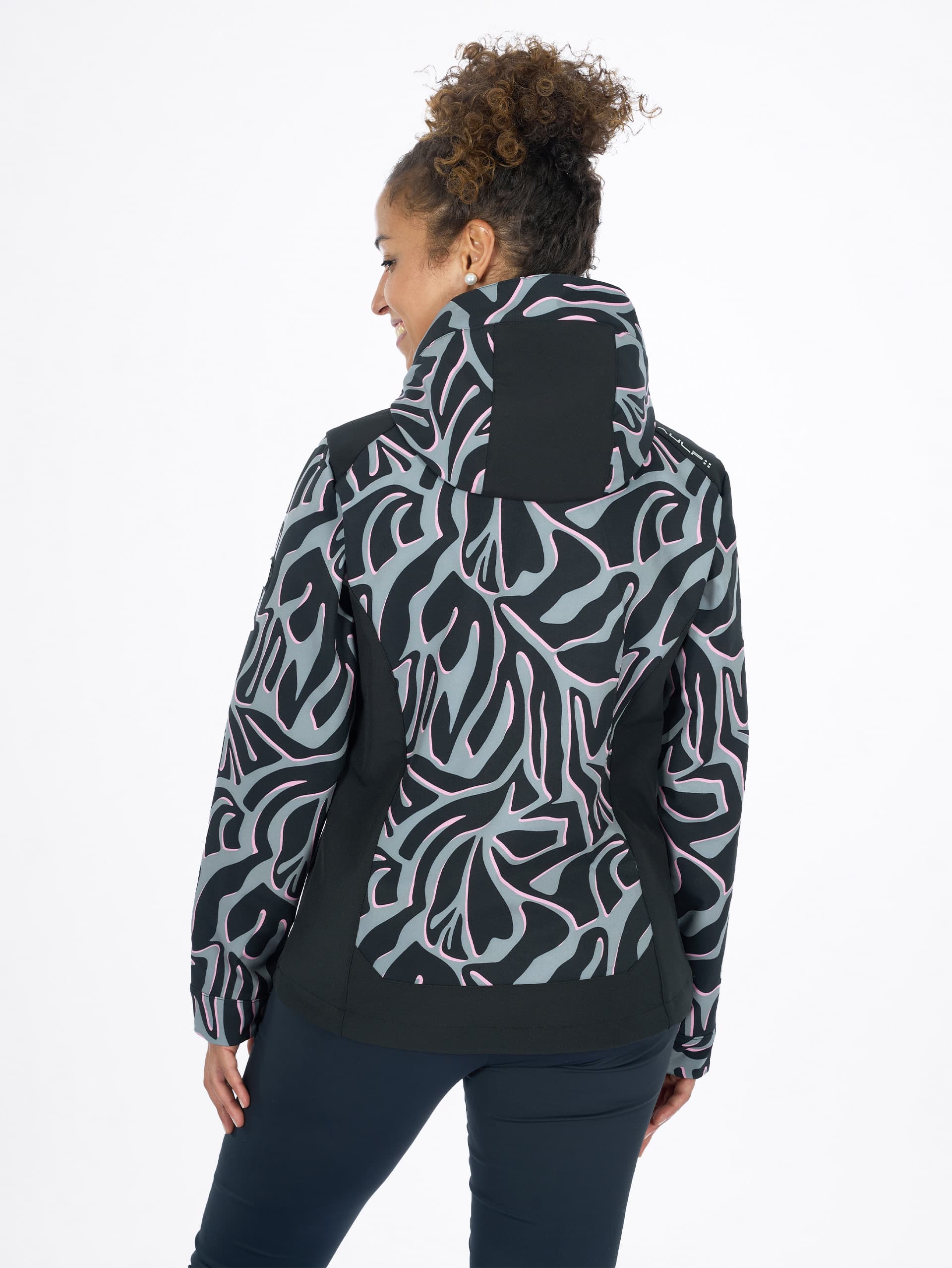 VESTE SOFTSHELL FEMME ECIME - AO WILD FLORA