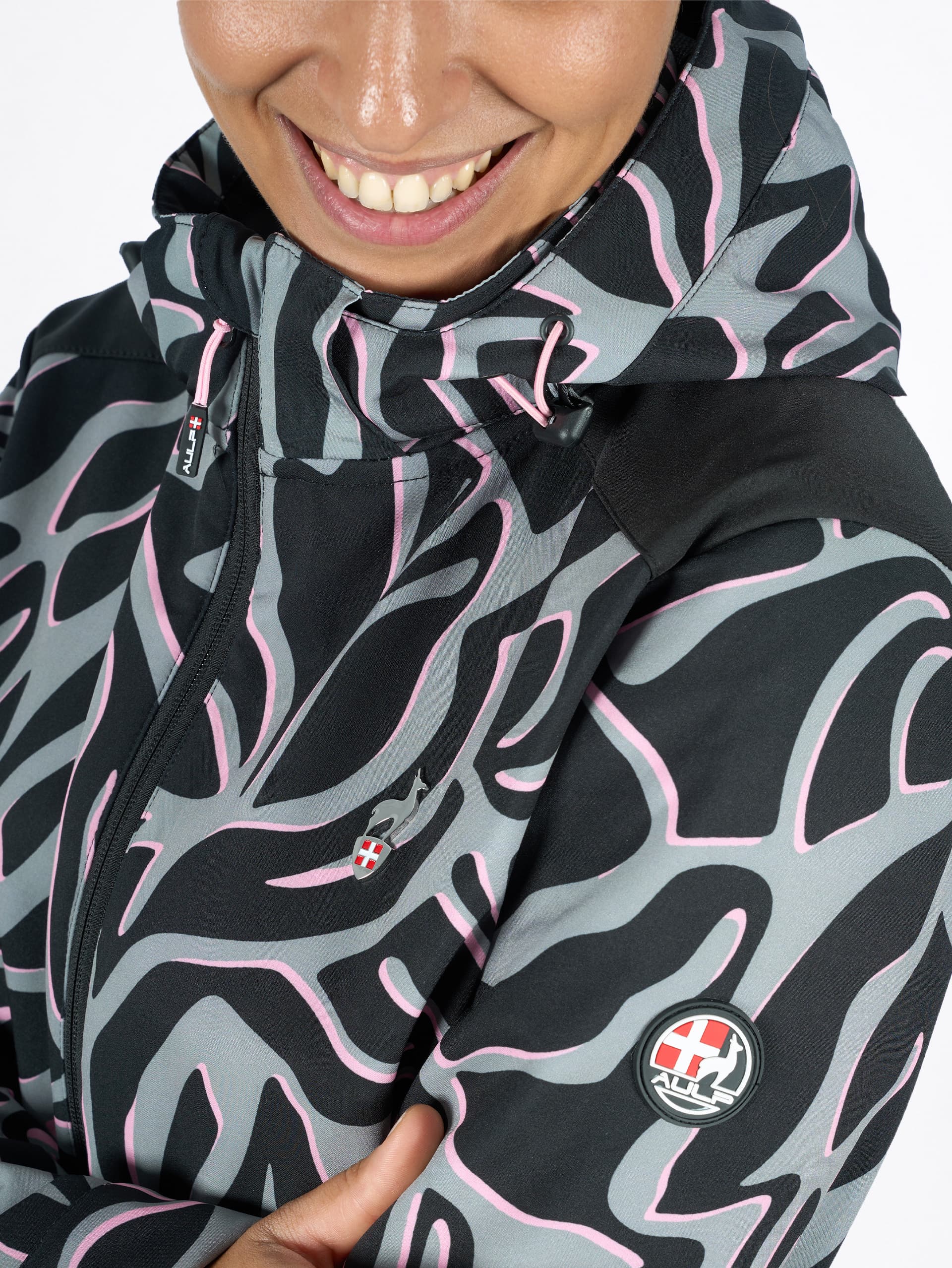VESTE SOFTSHELL FEMME ECIME - AO WILD FLORA