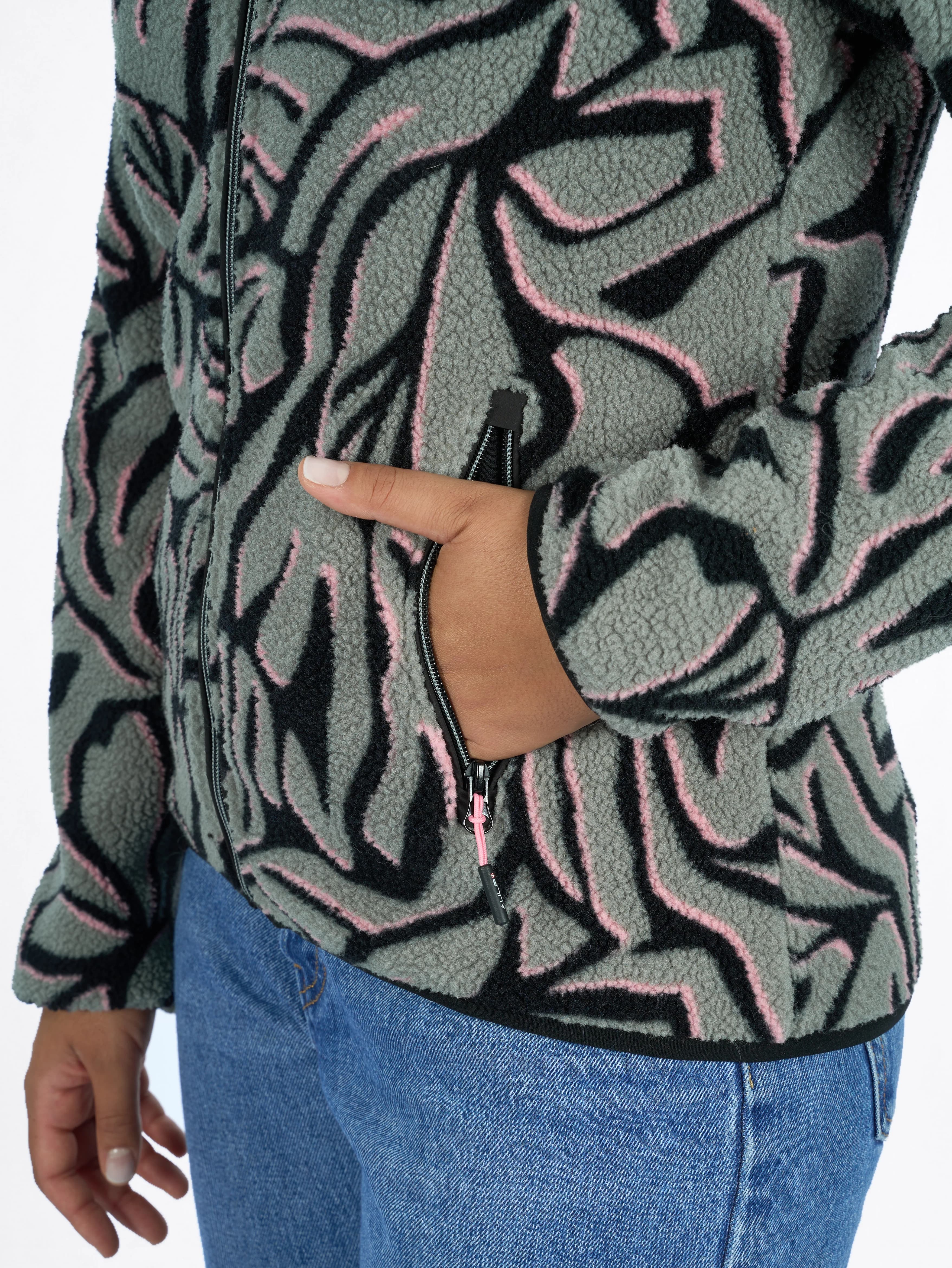 POLAIRE FEMME ELENN - AO WILD FLORA