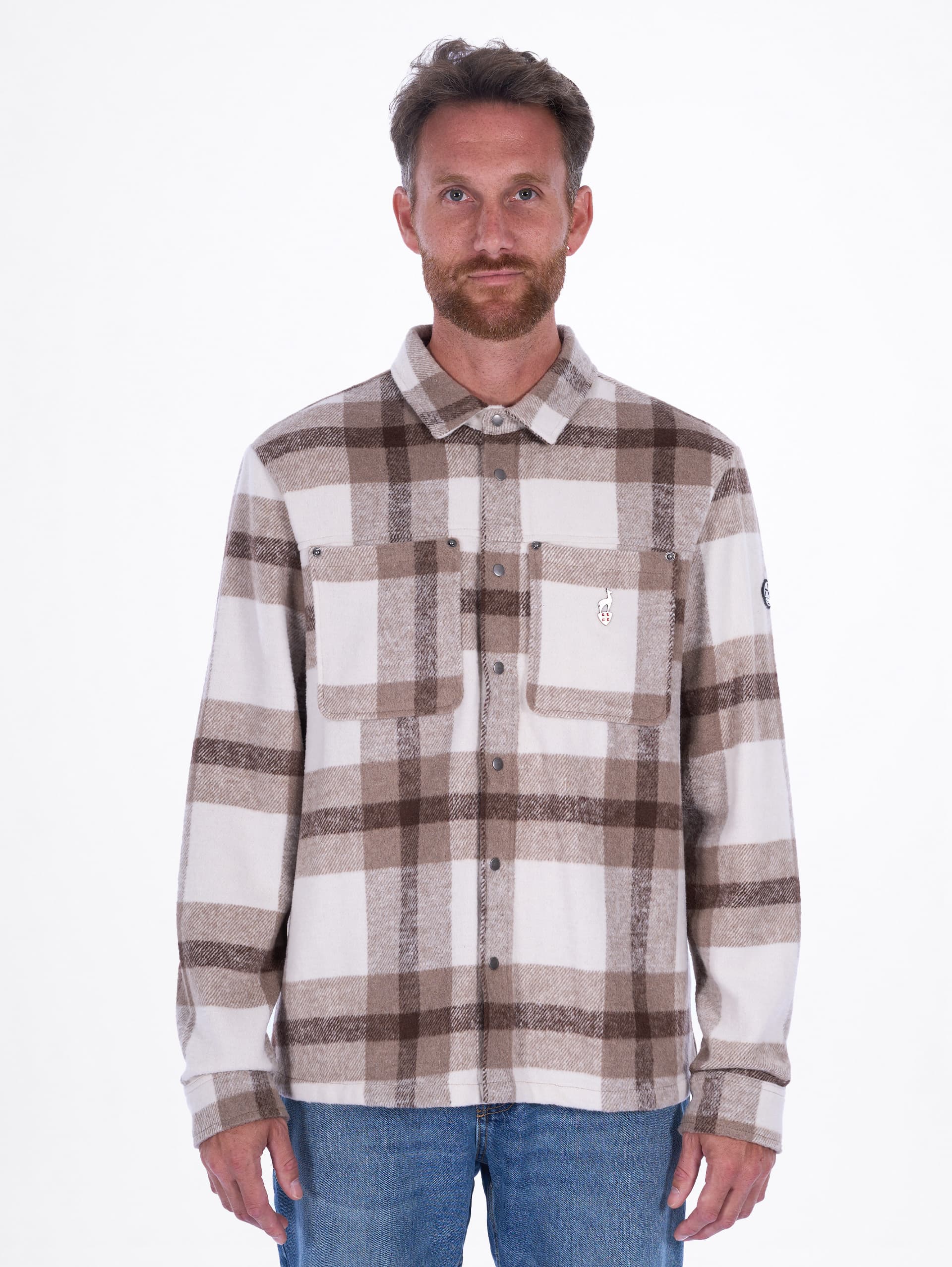 CHEMISE HOMME ETIEN - CAPPUCCINO