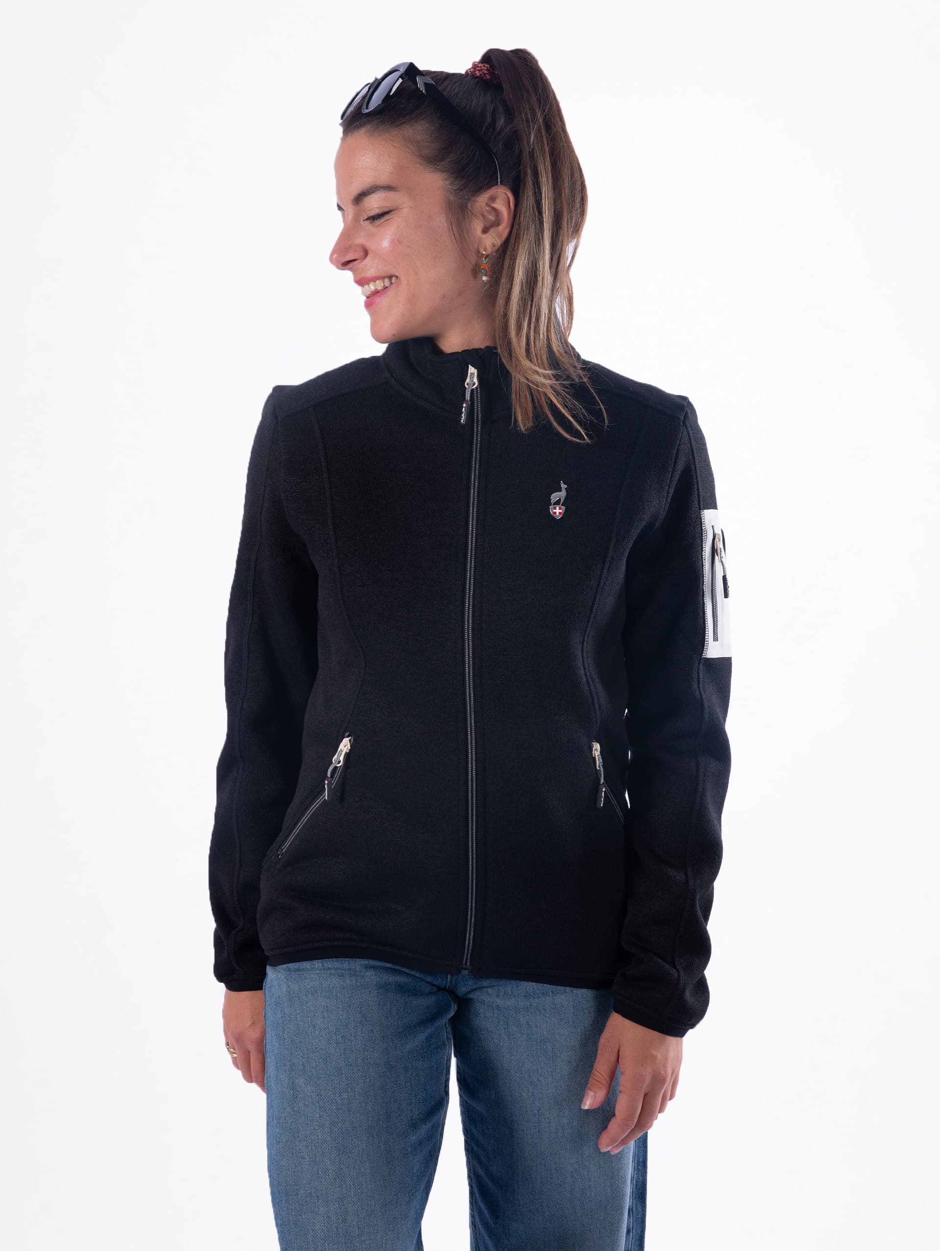 Polaire femme DODIE - BLACK