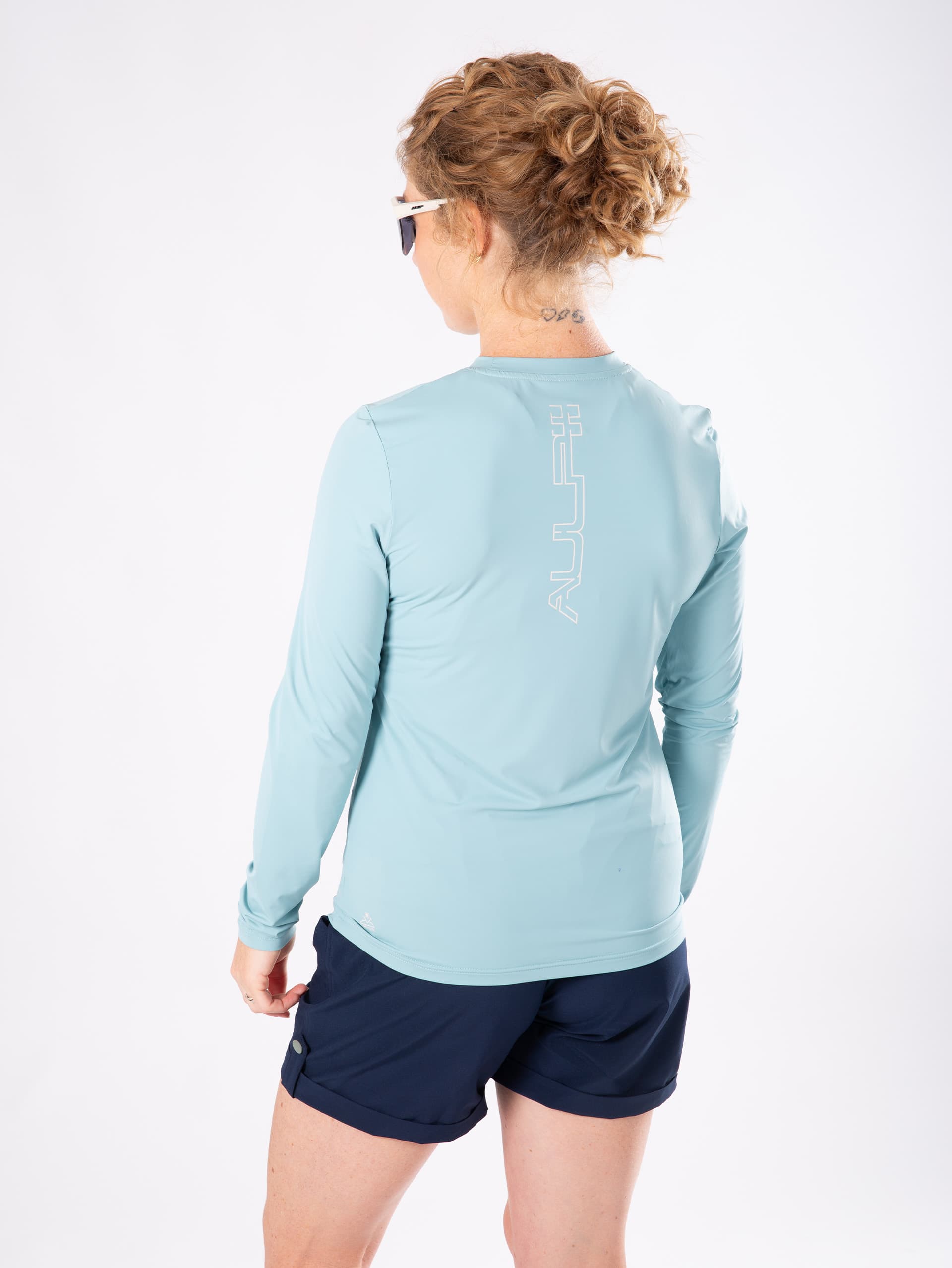 T-shirt à manches longues femme DIXIE - MINERAL BLUE
