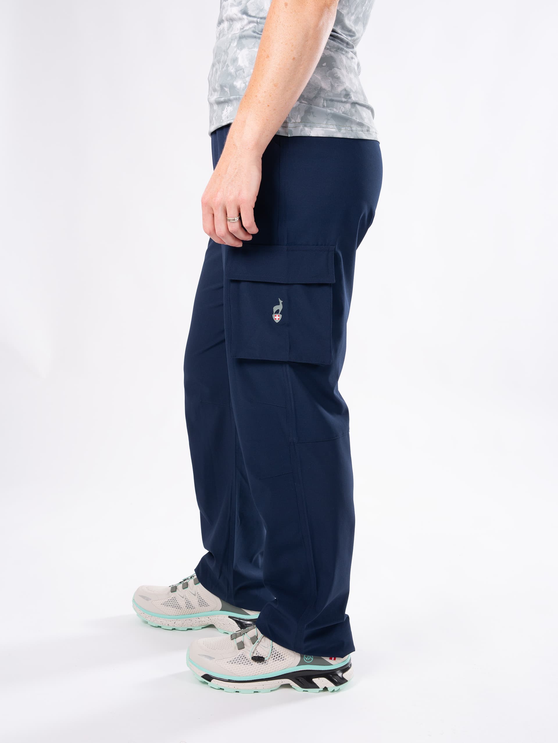 Pantalon de randonnée femme DONDI - NAVY