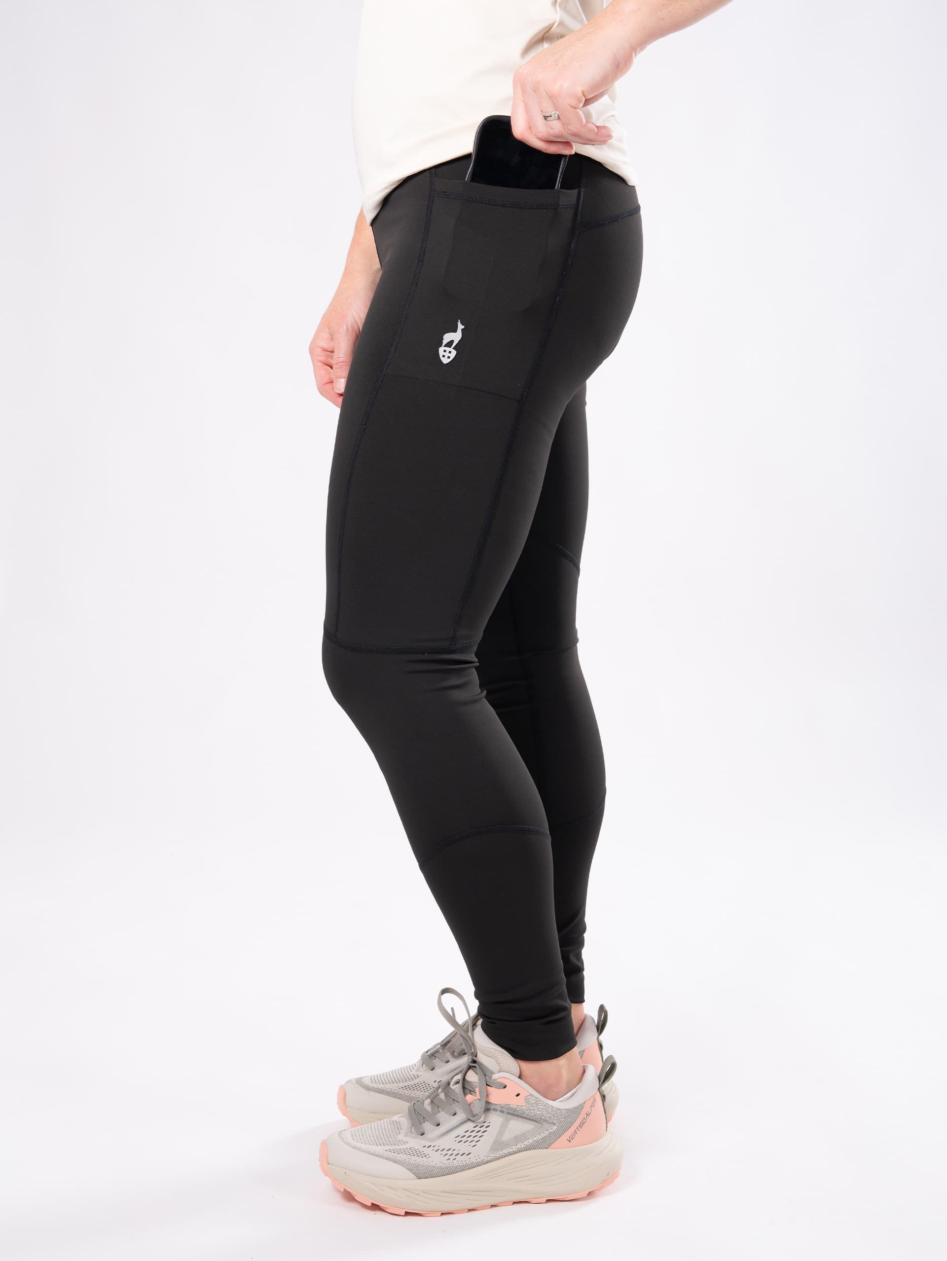 Legging femme DETER - BLACK