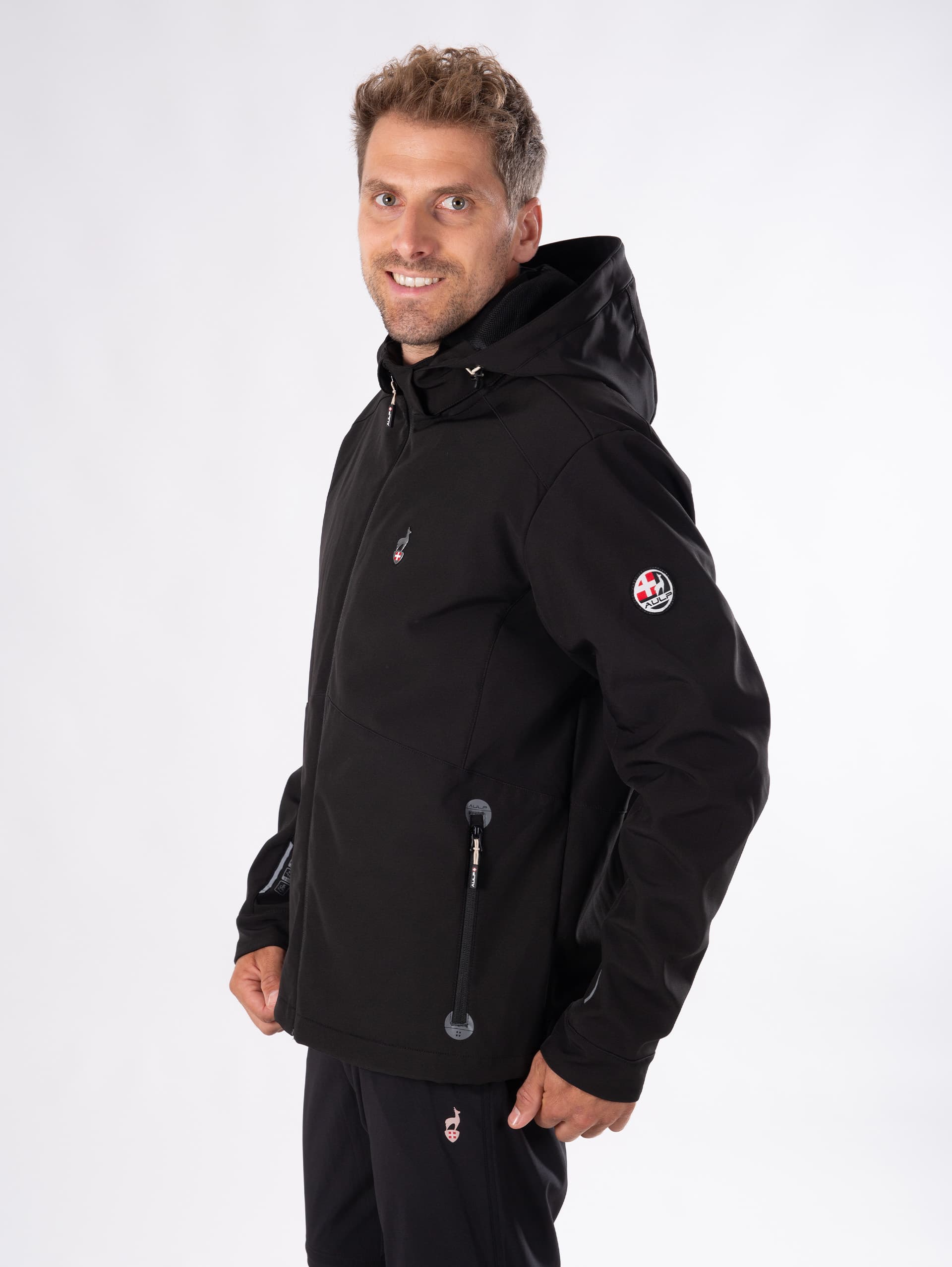 Veste softshell homme DARIO - BLACK