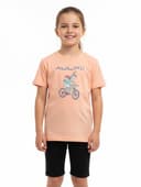 T-shirt enfant DELKO - PEACH