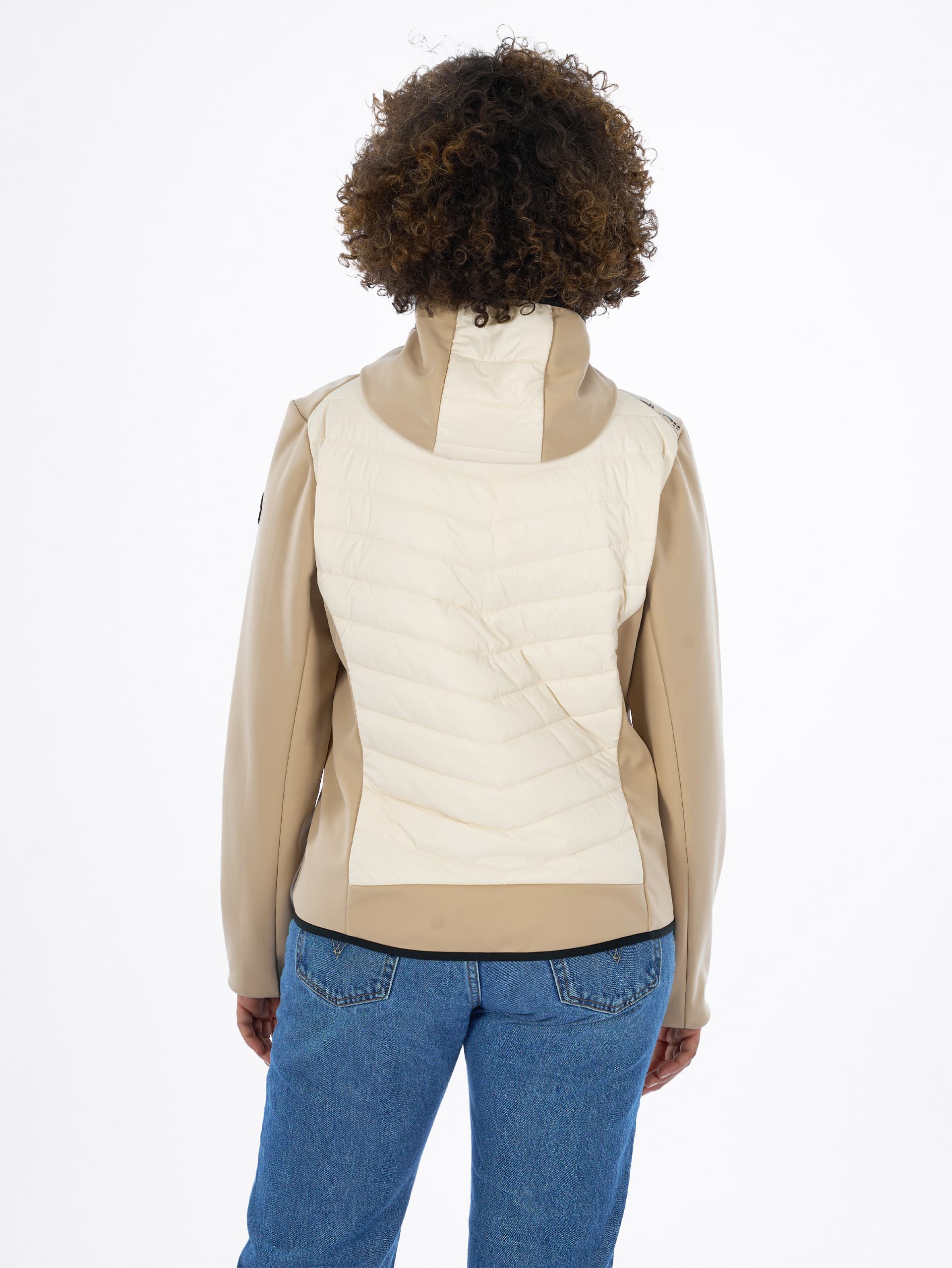 Veste hybride femme ELLIE - CAPPUCINO