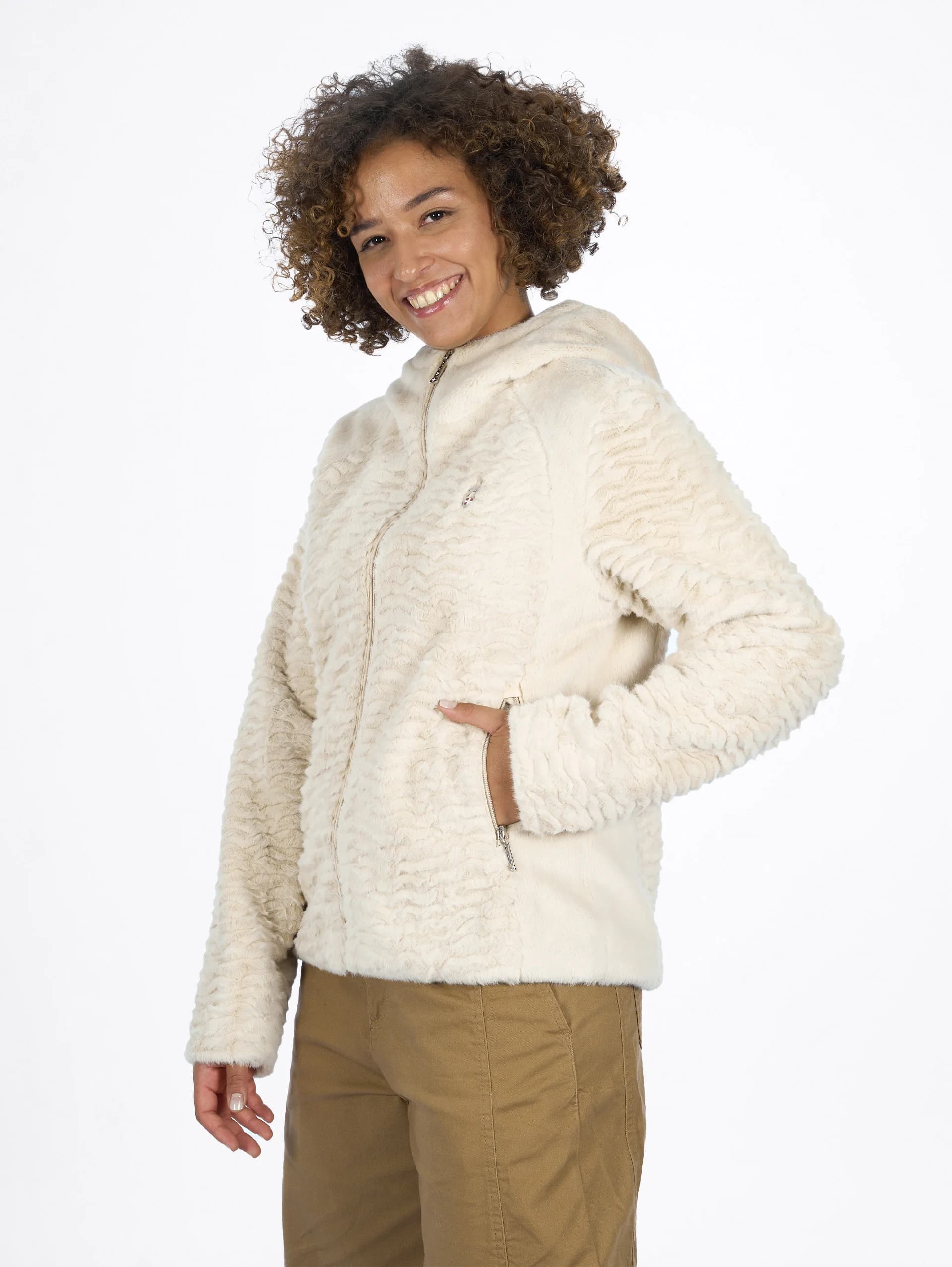 Veste Fausse Fourrure Femme EMBER - SWANN
