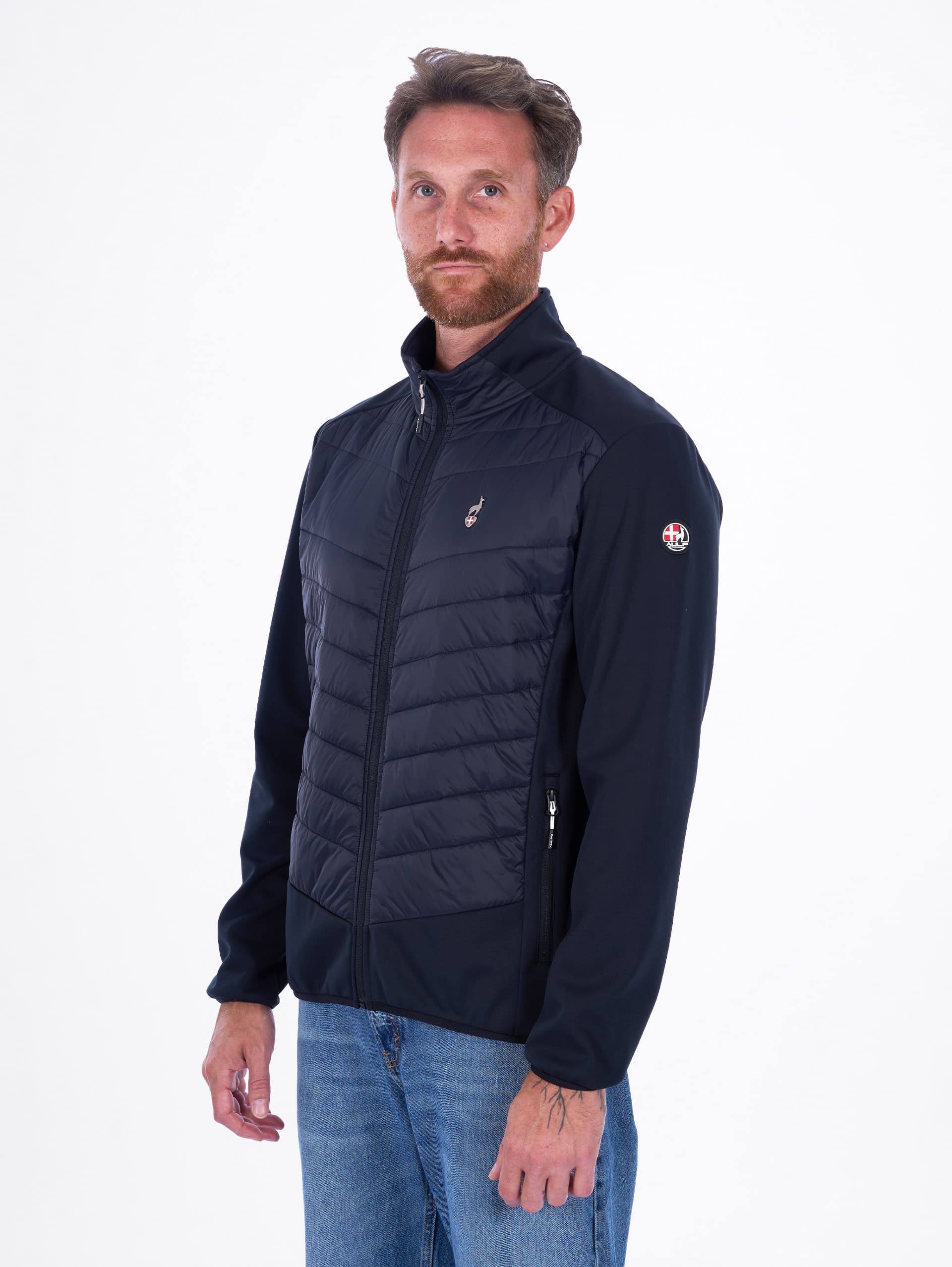 Veste Hybride Homme ELIAN - BLACK
