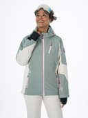 VESTE DE SKI FEMME EAGLE - LICHEN