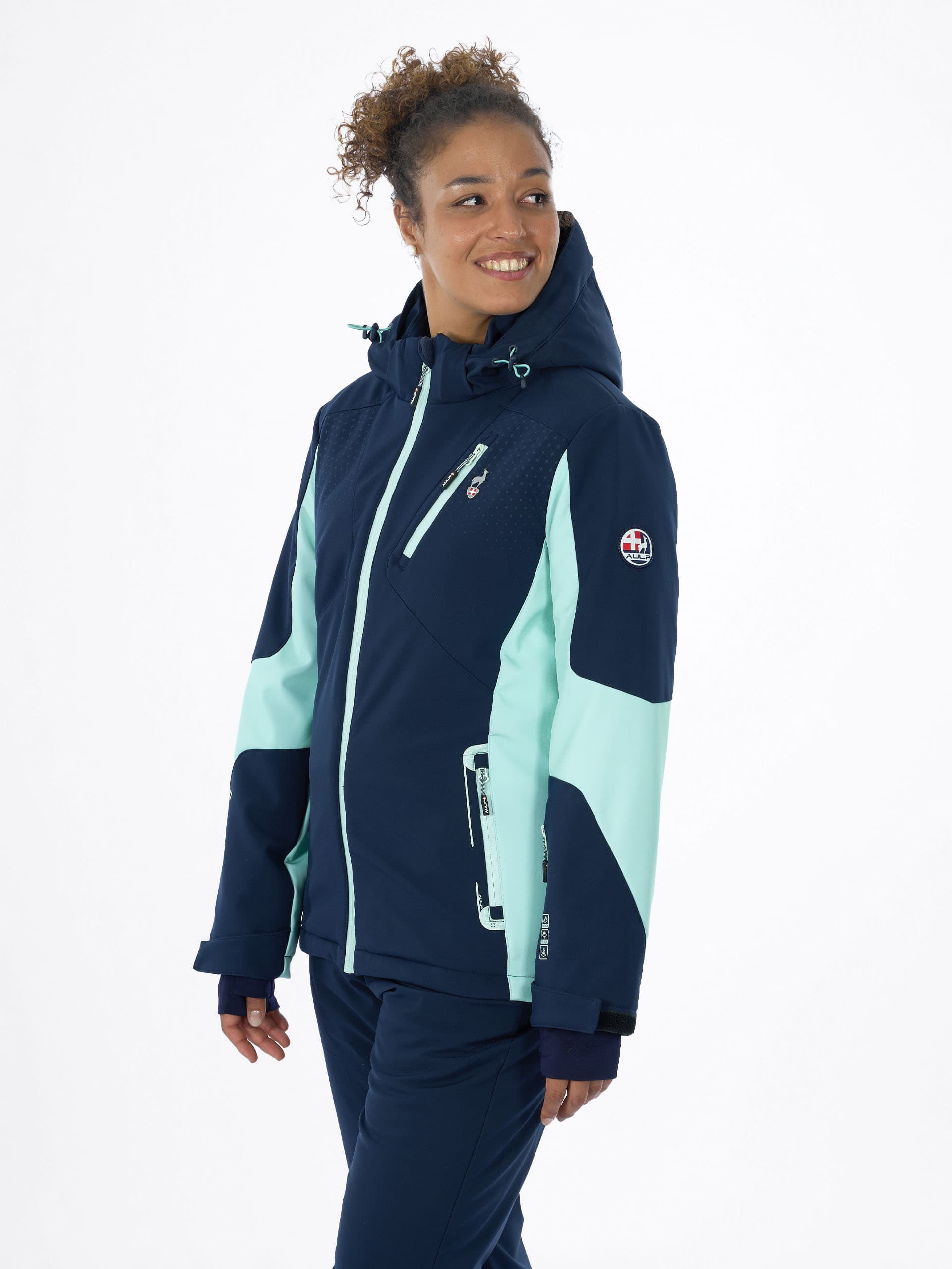 VESTE DE SKI FEMME EAGLE - NAVY
