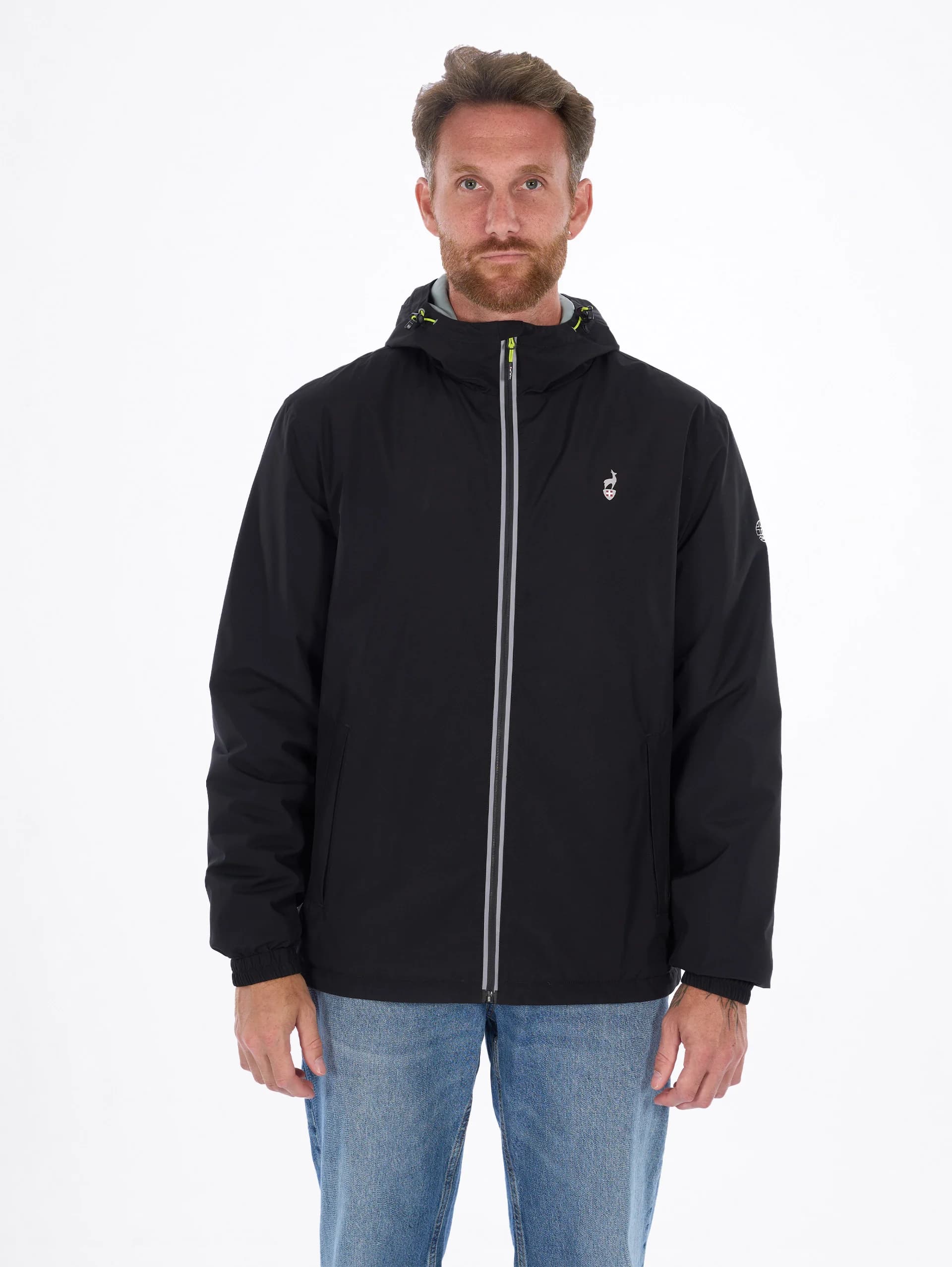 VESTE IMPERMEABLE HOMME EDGAR - BLACK