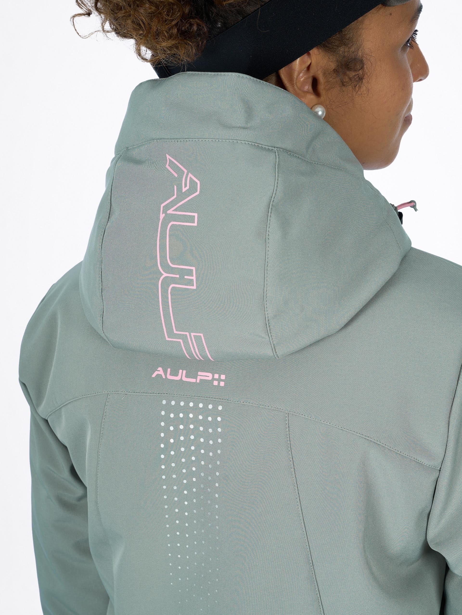 VESTE DE SKI FEMME ELANA - LICHEN