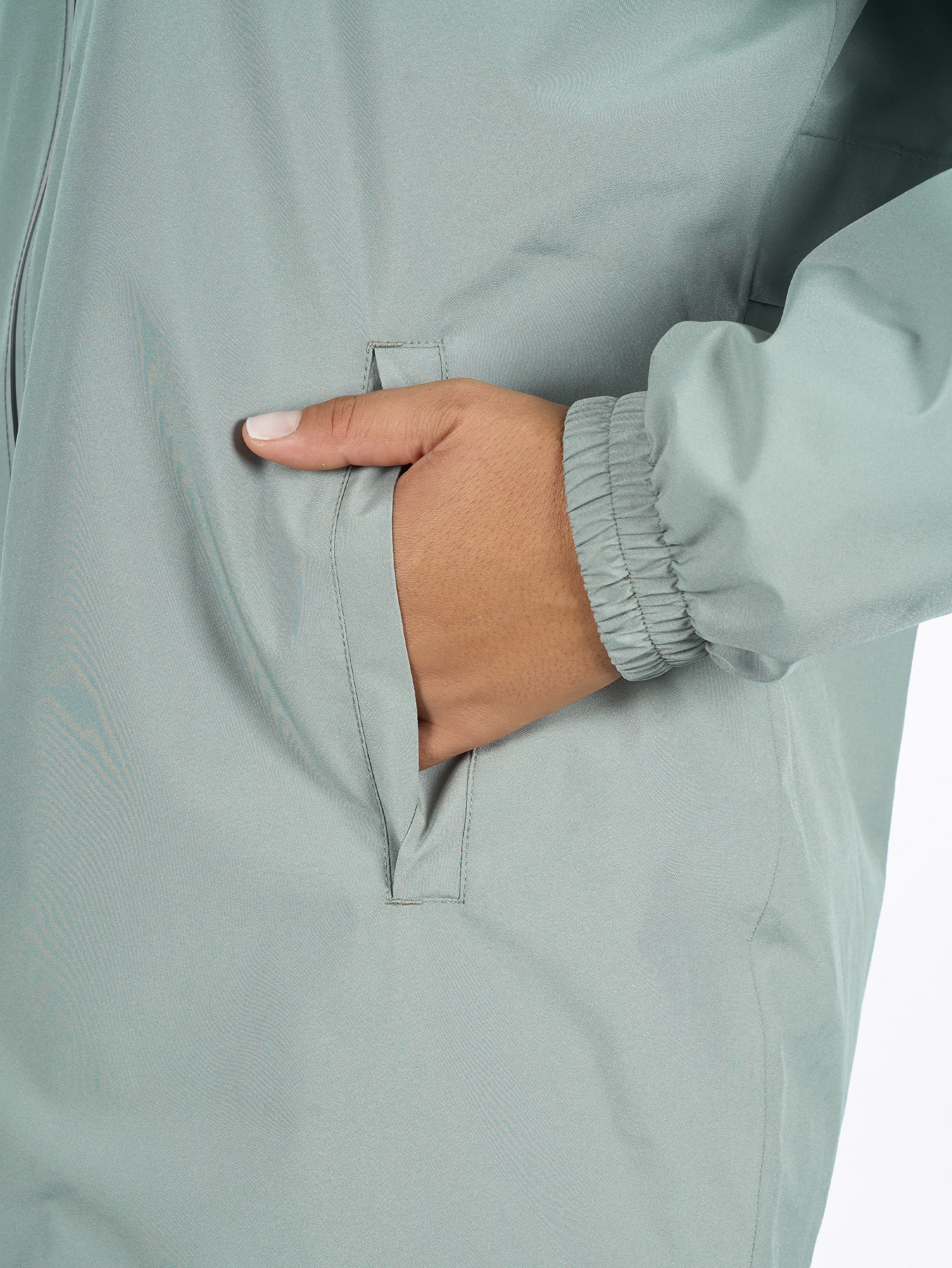 VESTE IMPERMEABLE FEMME ELYSE - LICHEN