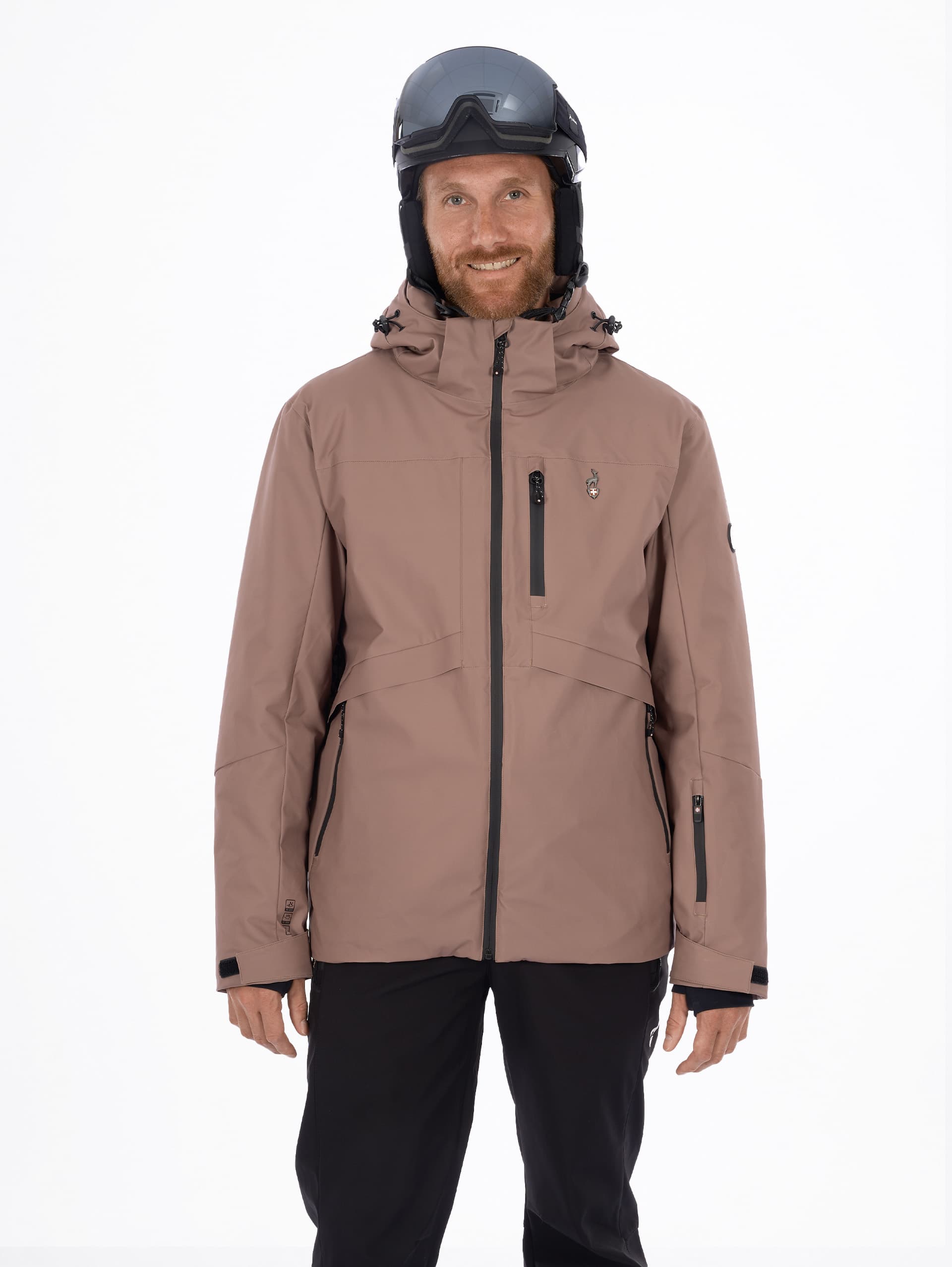 VESTE DE SKI HOMME EMMET - CAPPUCCINO