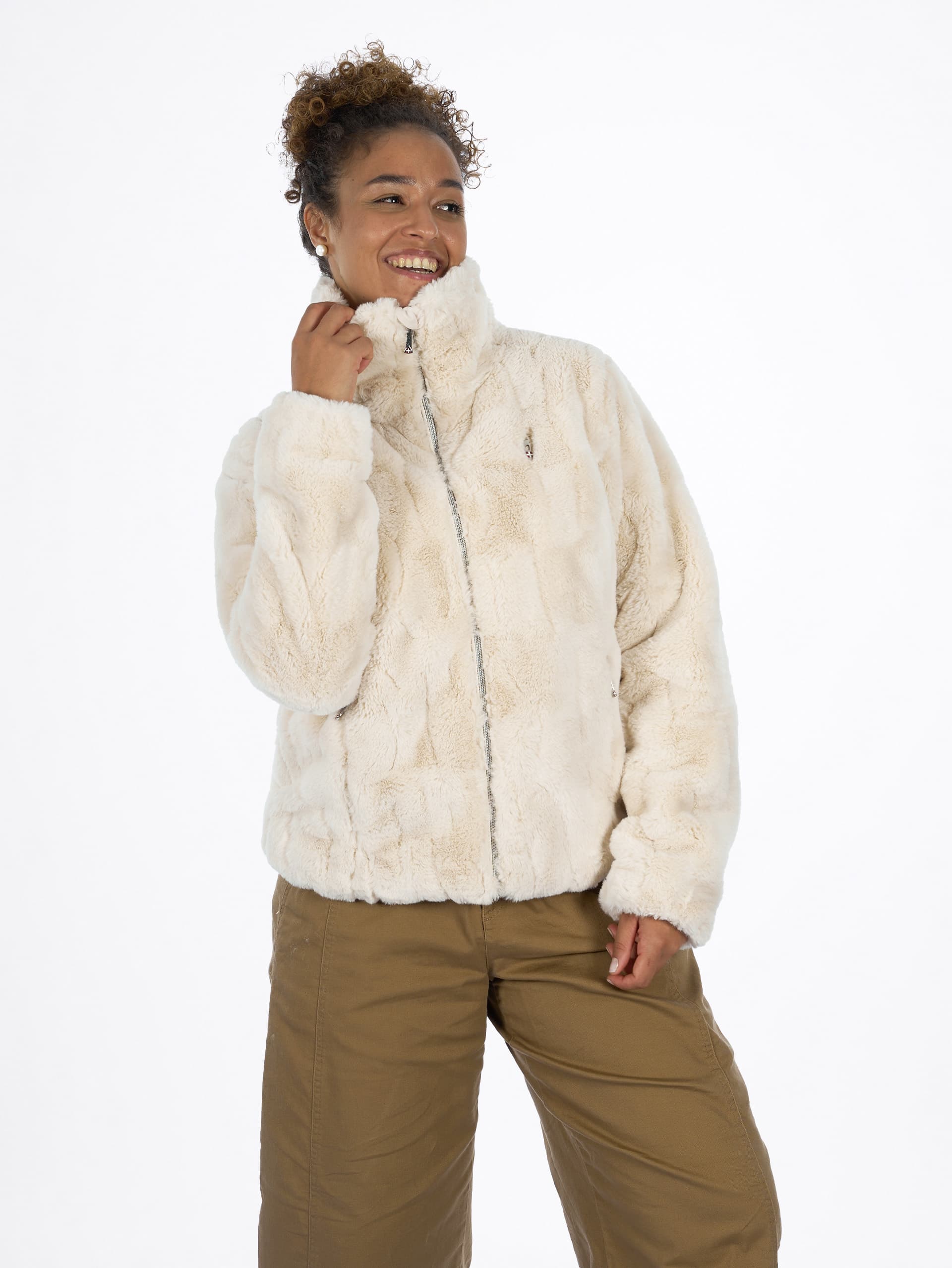 VESTE FAUSSE FOURRURE FEMME ENORA - SWANN