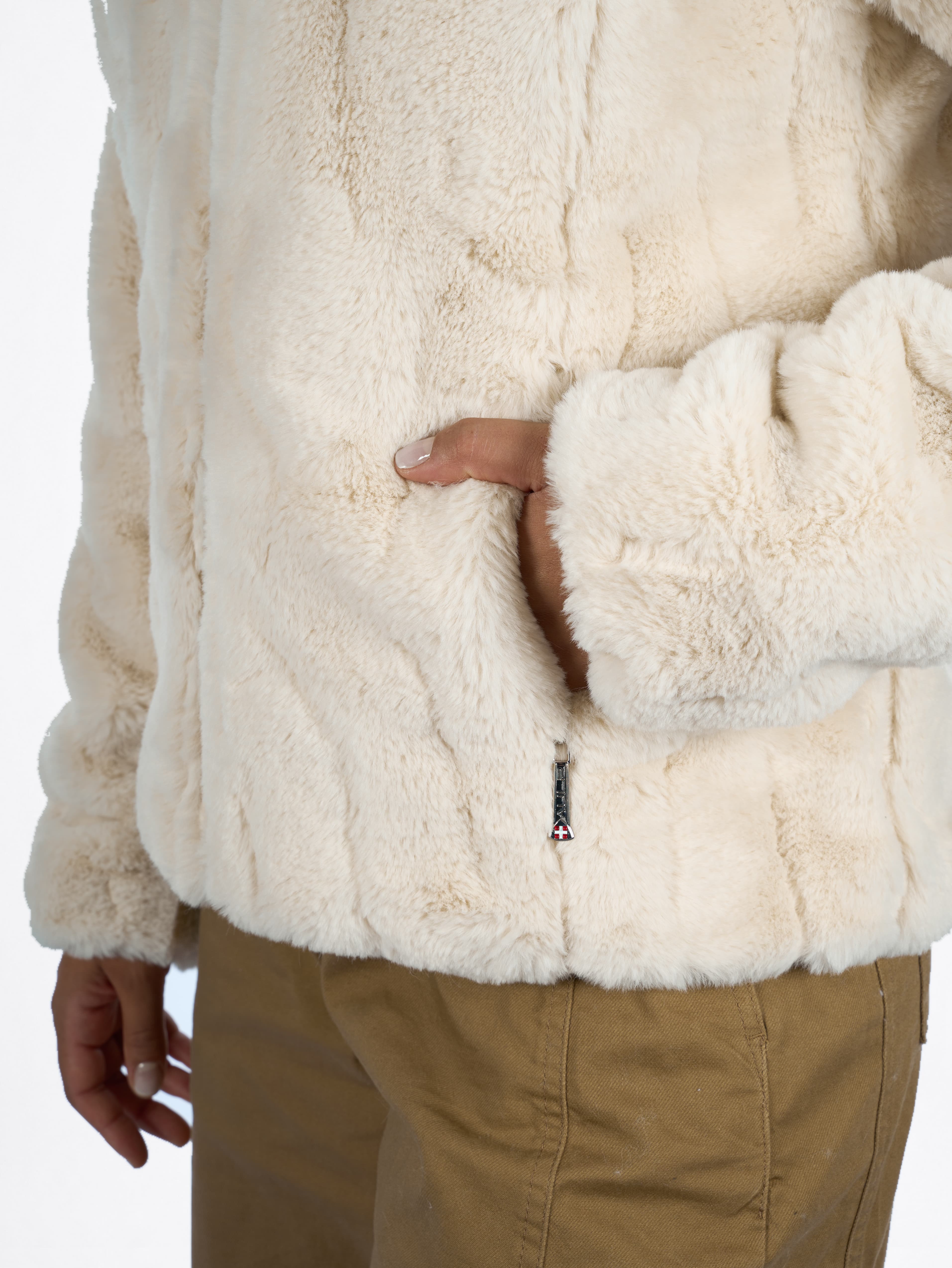VESTE FAUSSE FOURRURE FEMME ENORA - SWANN