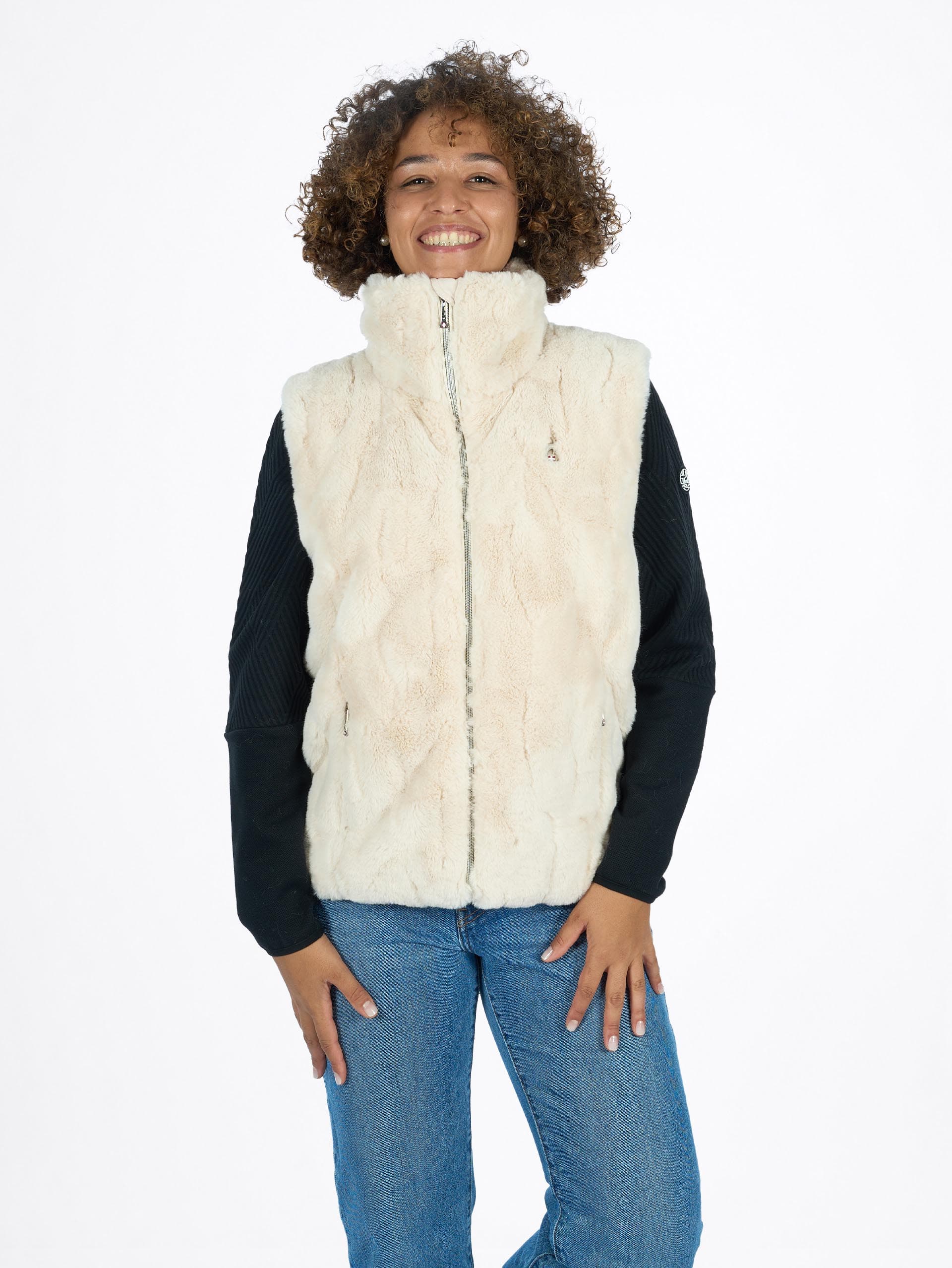 VESTE FAUSSE FOURRURE FEMME EROMY - SWANN