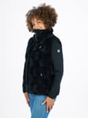 VESTE FAUSSE FOURRURE FEMME EROMY - BLACK